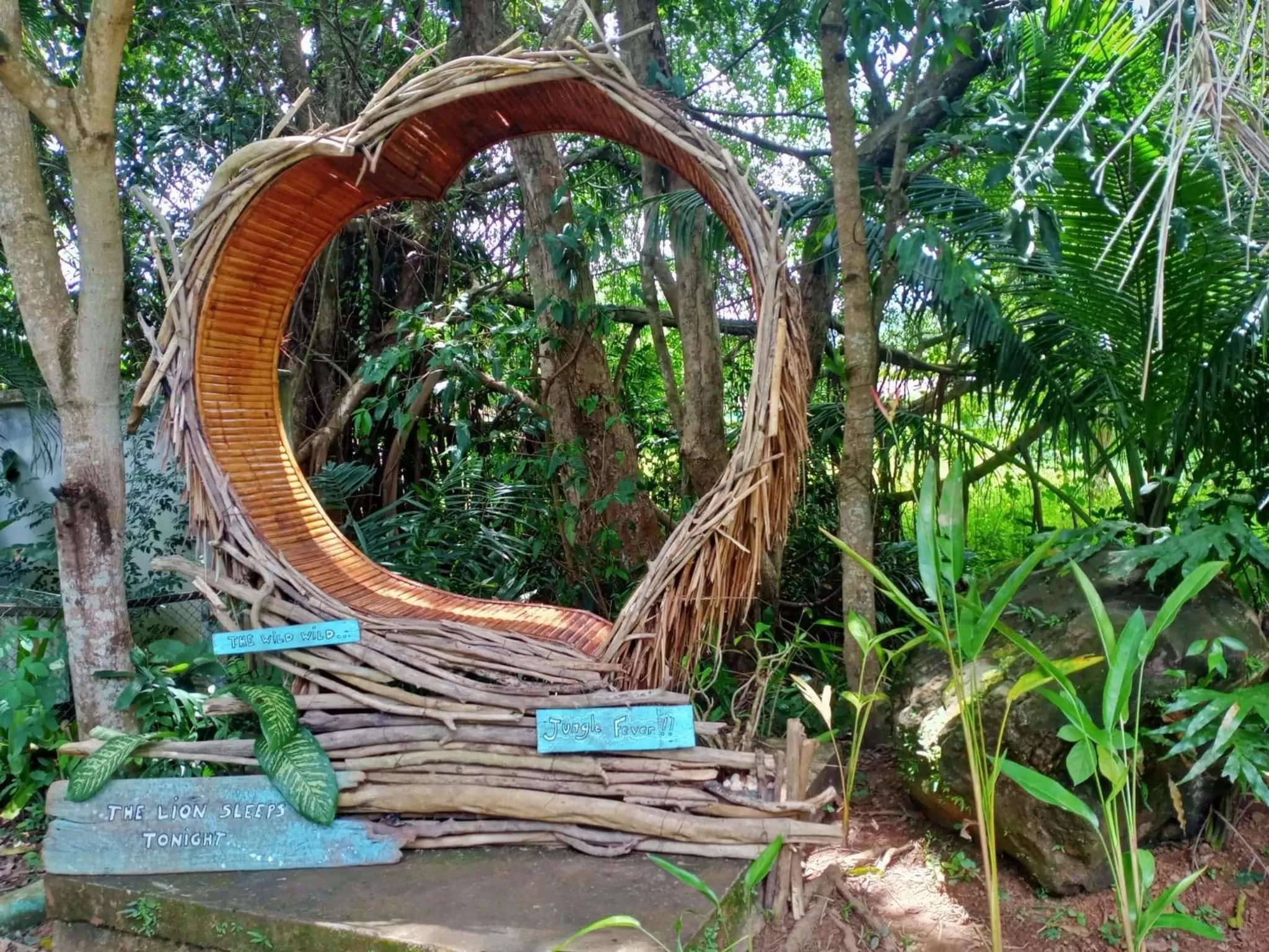 Garden in Cozy Garden Resort