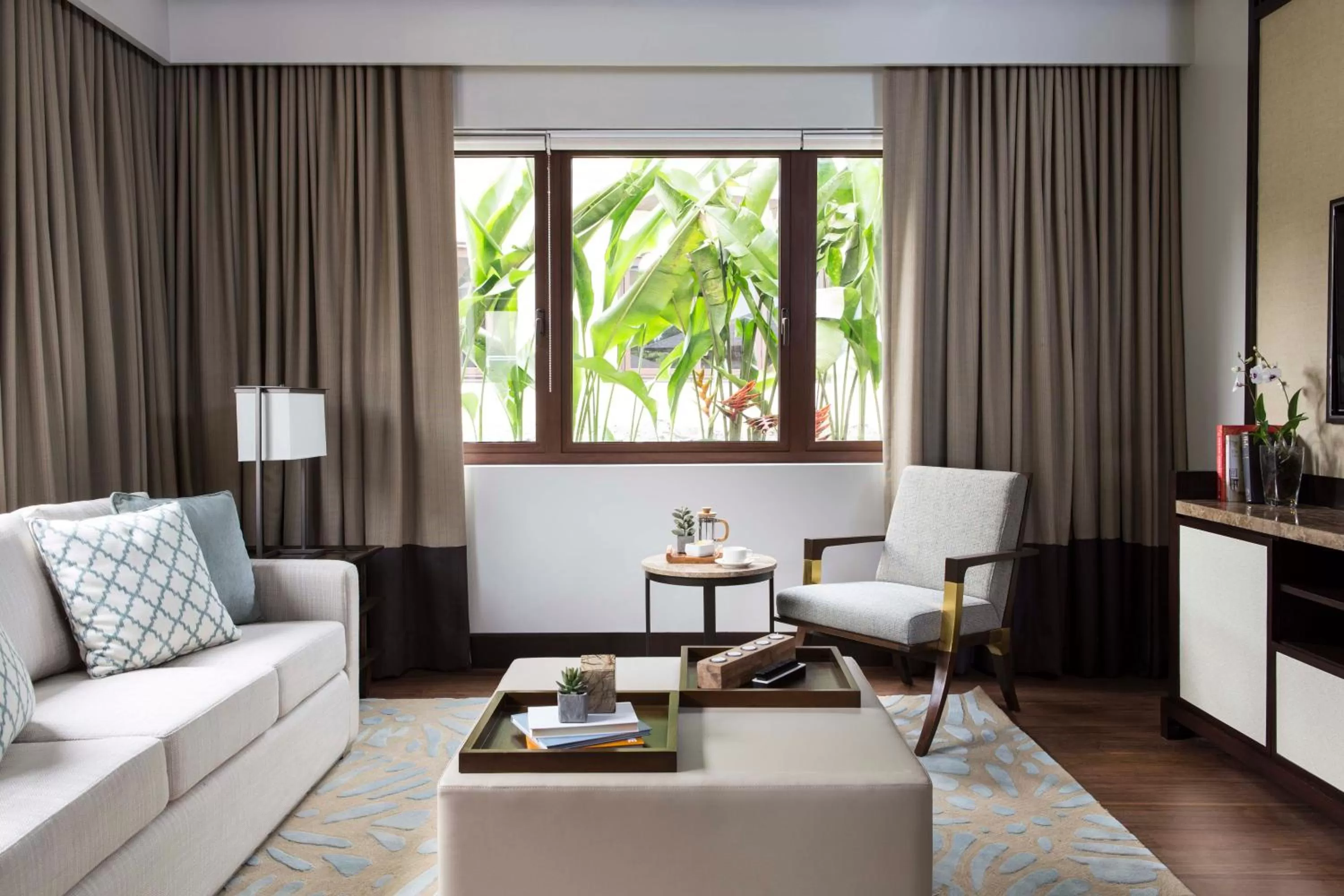 Living room in Anya Resort Tagaytay