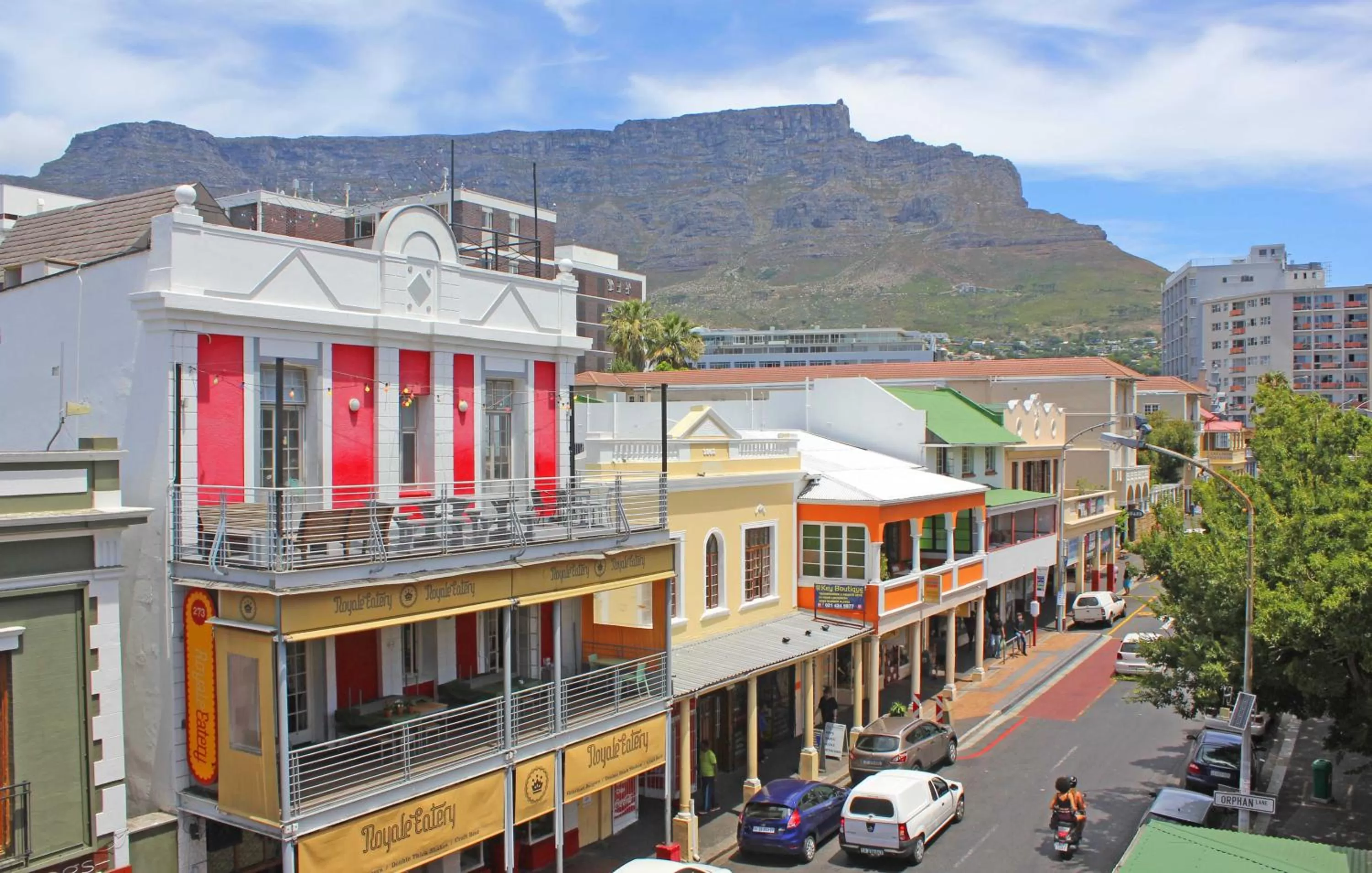 Mountain view in Long Street Boutique Hotel