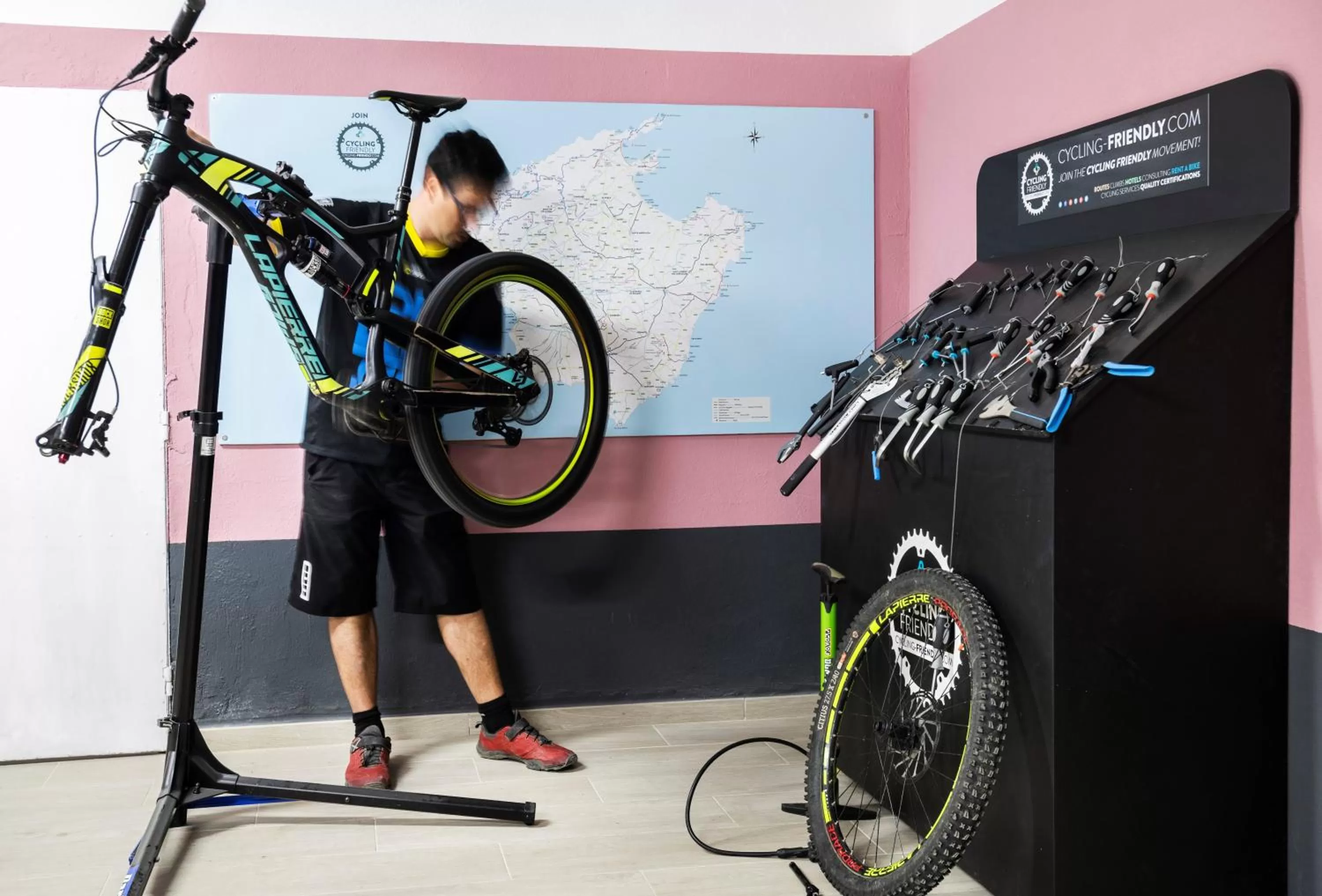 Cycling in FLOR los Almendros Hotel