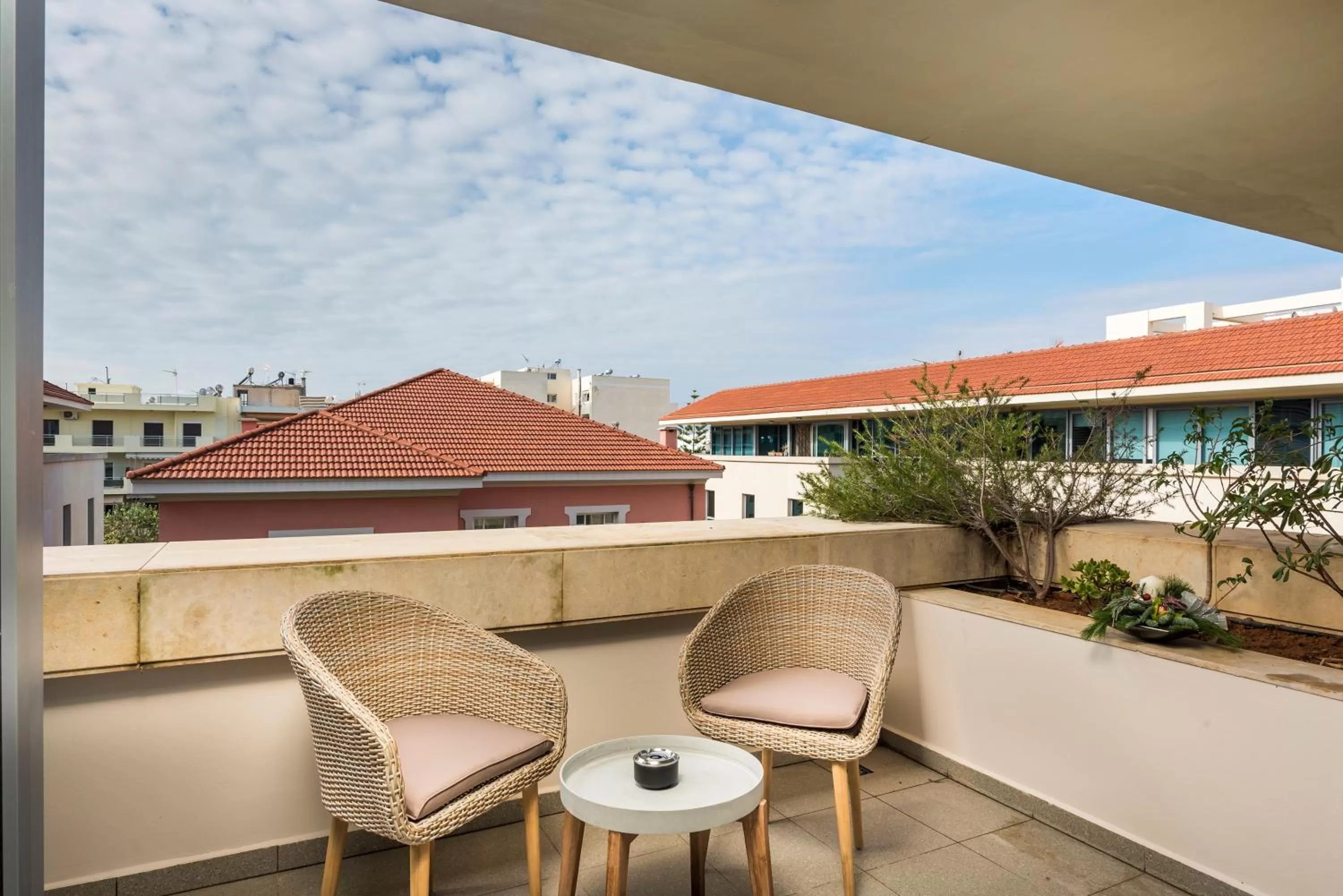 Balcony/Terrace in Trianon Luxury Apartments & Suites
