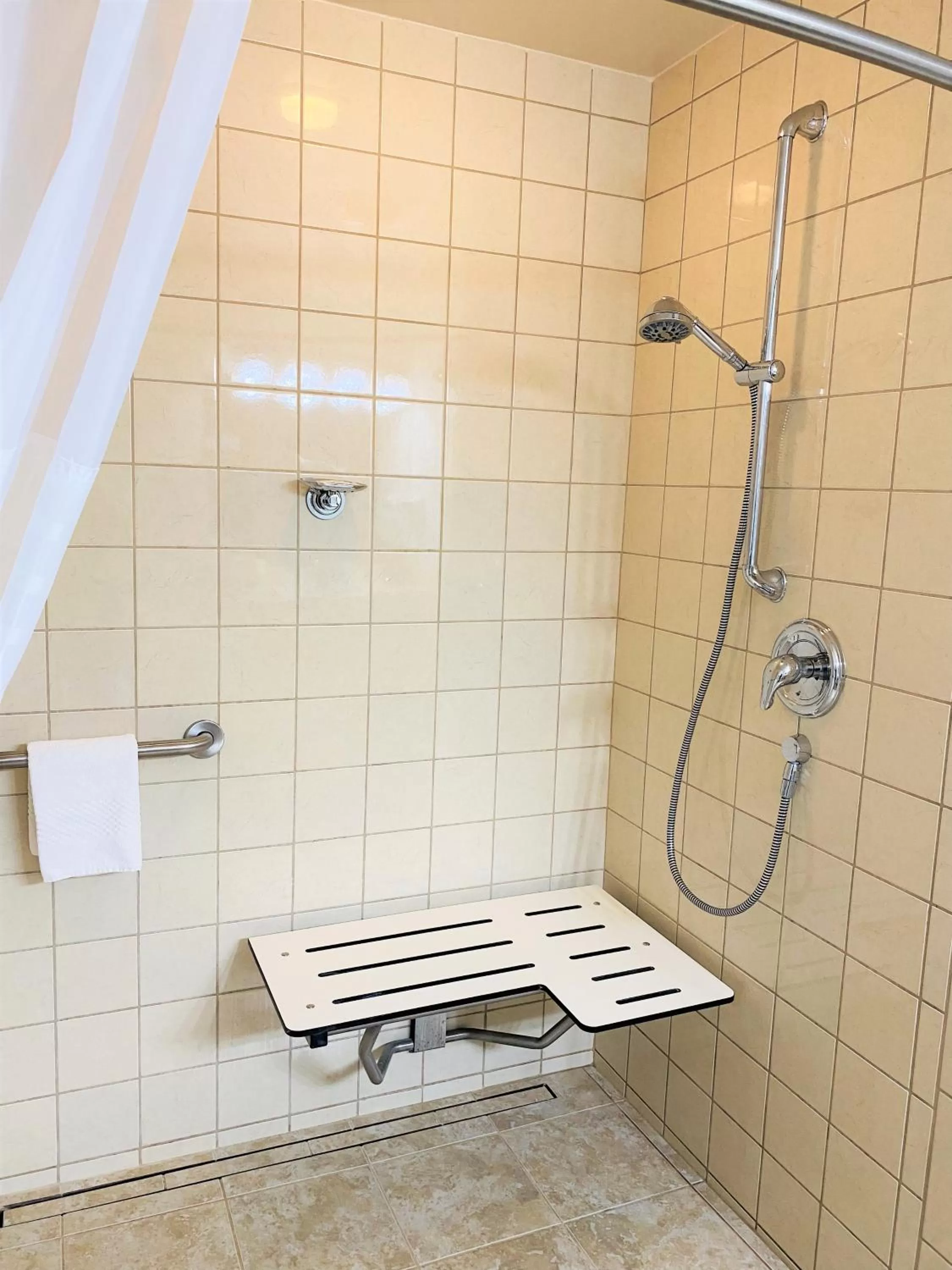 Shower in Quality Inn & Suites Sequim at Olympic National Park