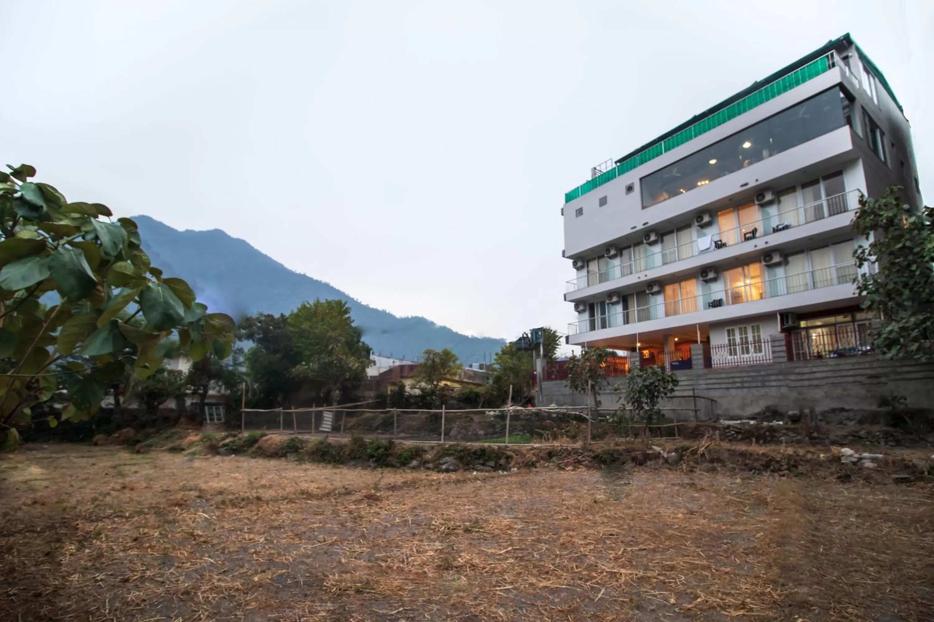 Facade/entrance in Punyah Residency Rishikesh