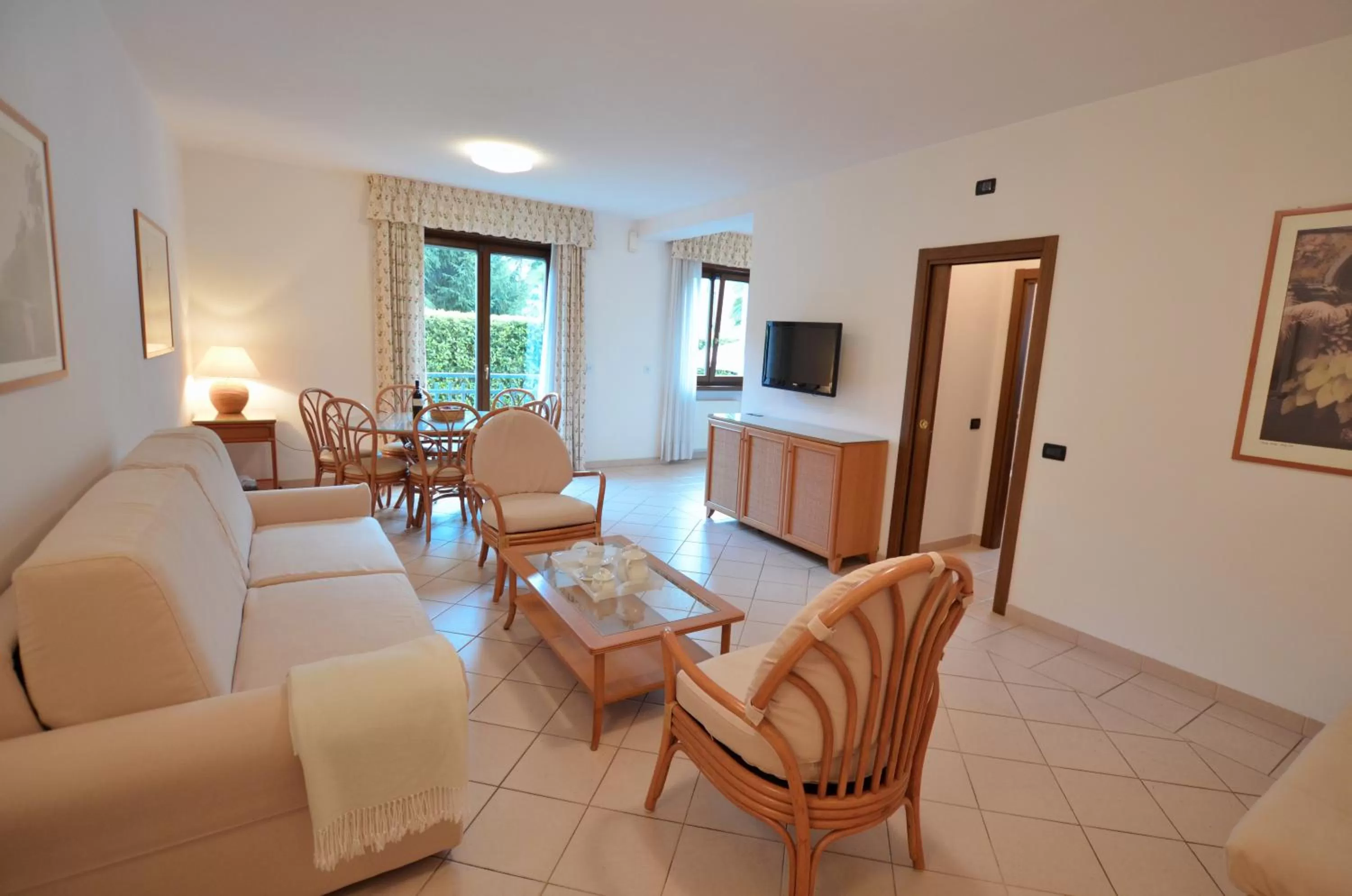 Living room in Residence Alle Palme