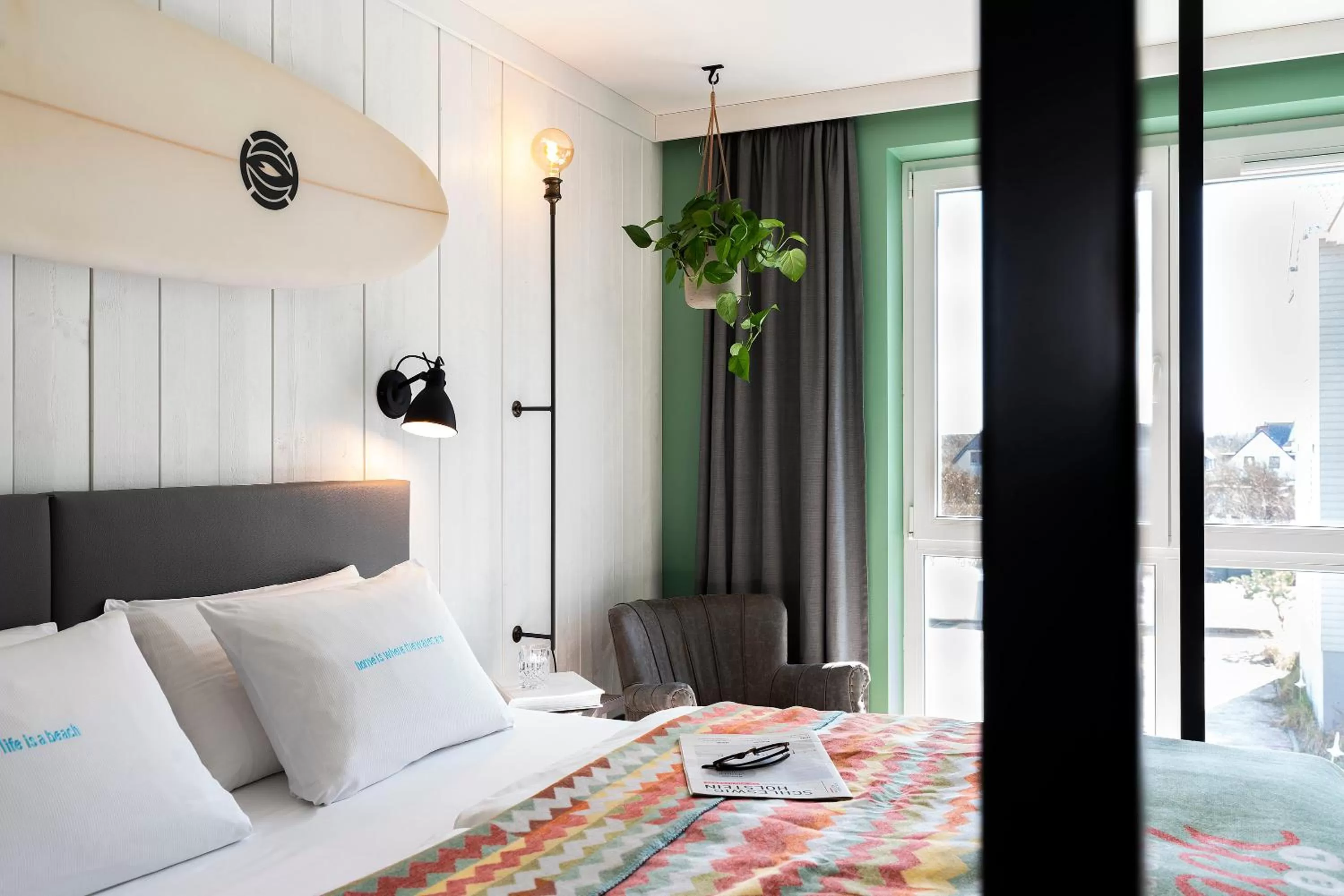 Photo of the whole room, Bed in Beach Motel St. Peter-Ording