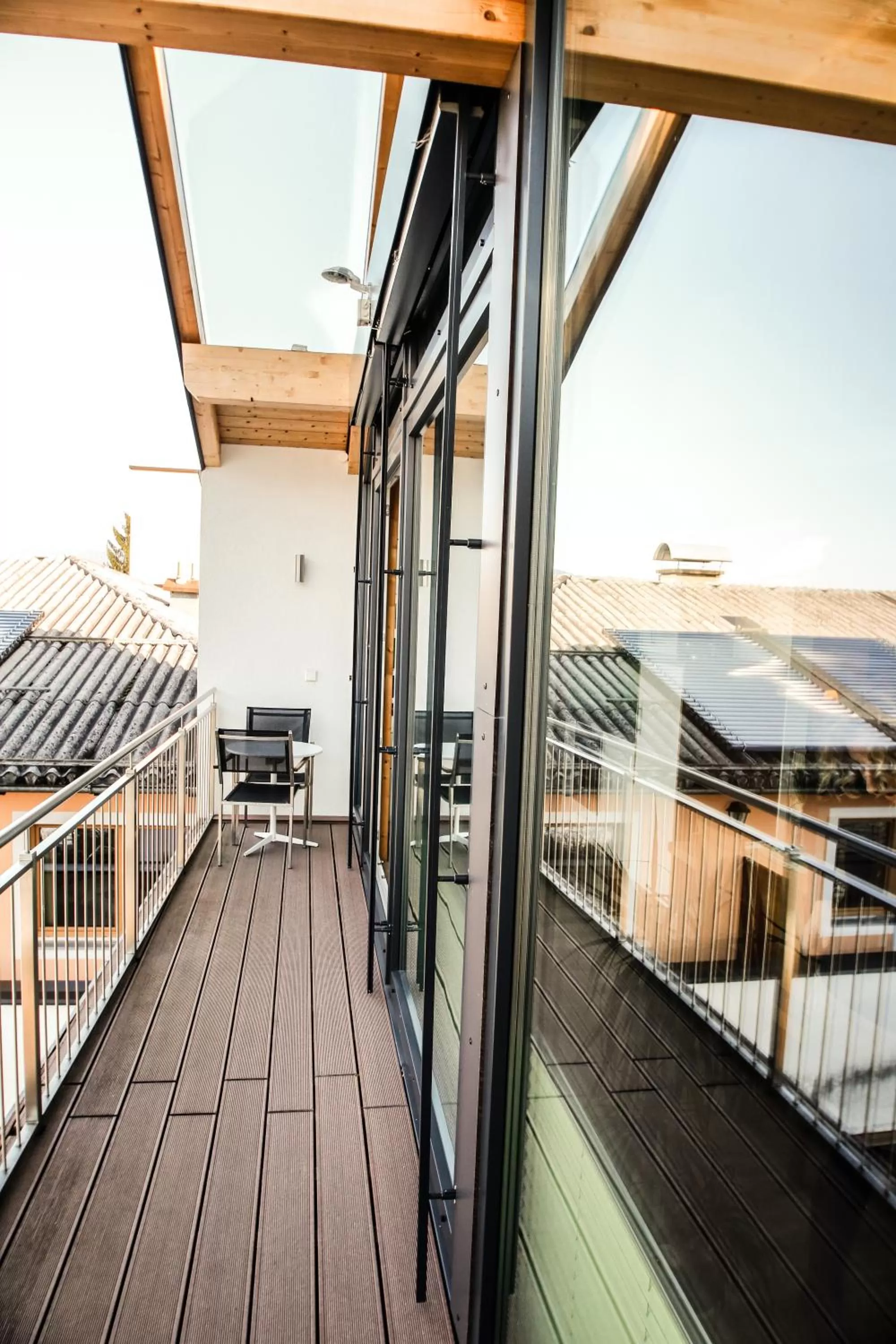 Balcony/Terrace in Pension Café Maier