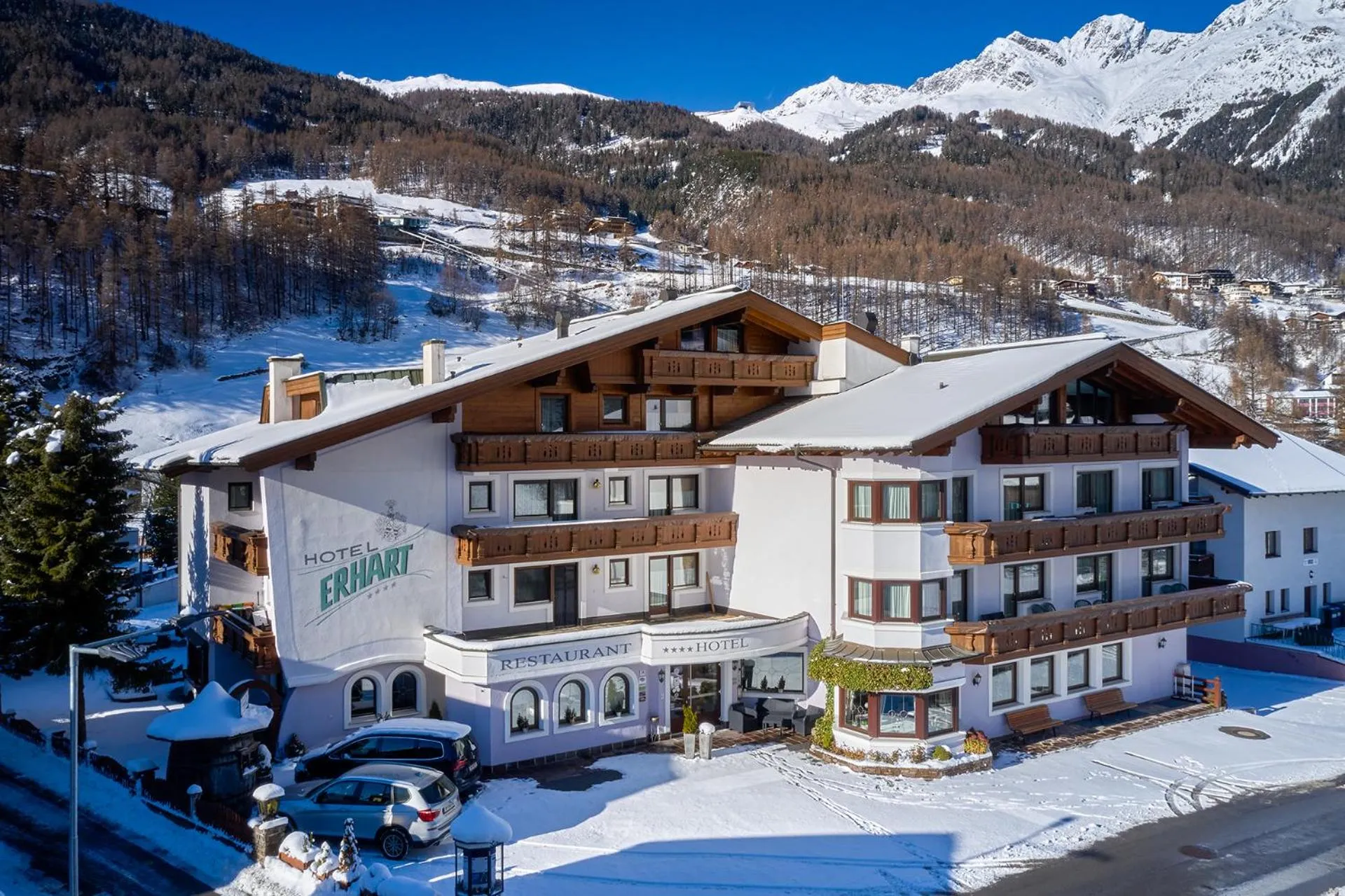 Property building in Hotel Erhart Sölden