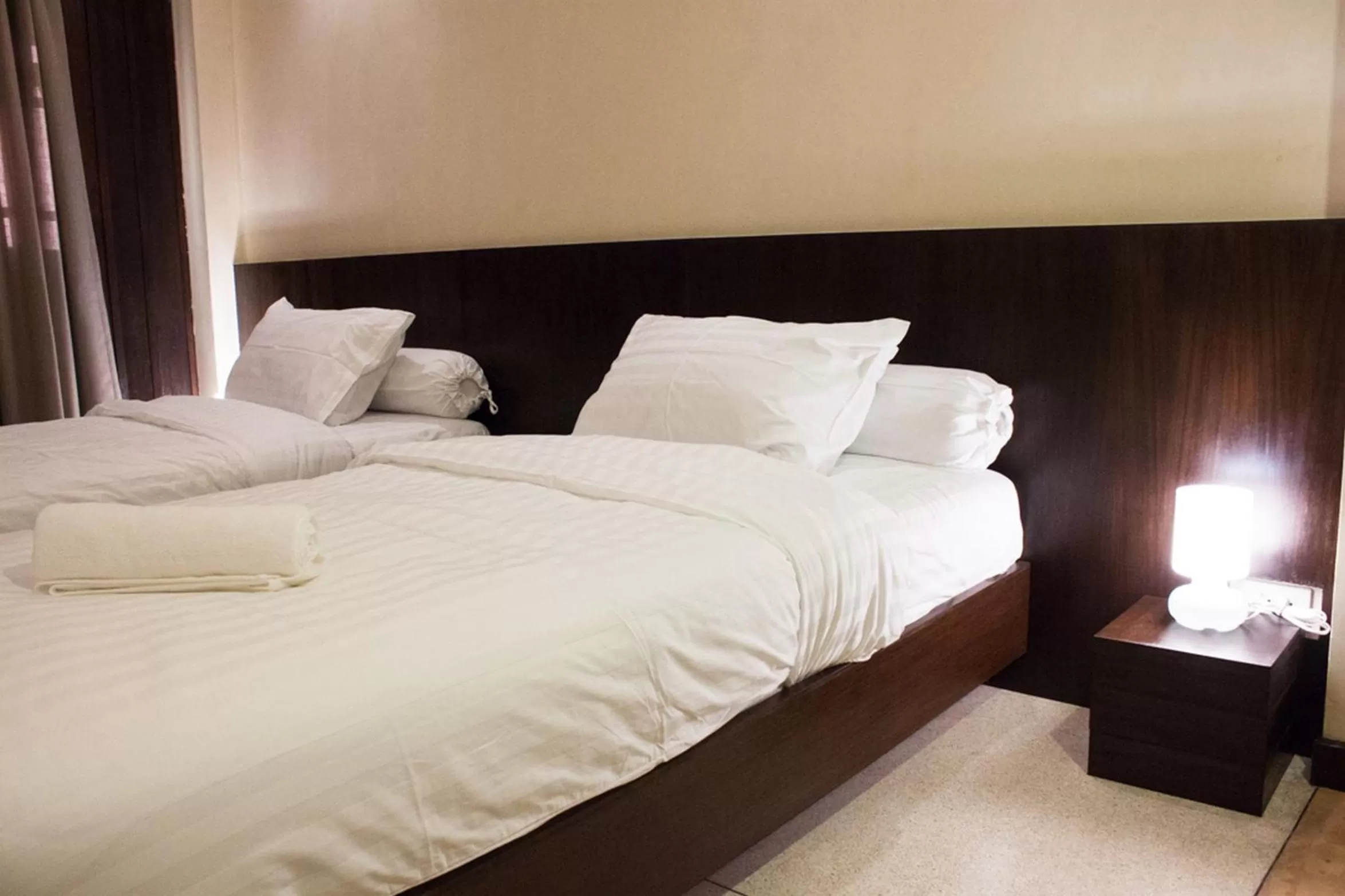 Bed in ONCE (upon a time) Chiang Mai Home