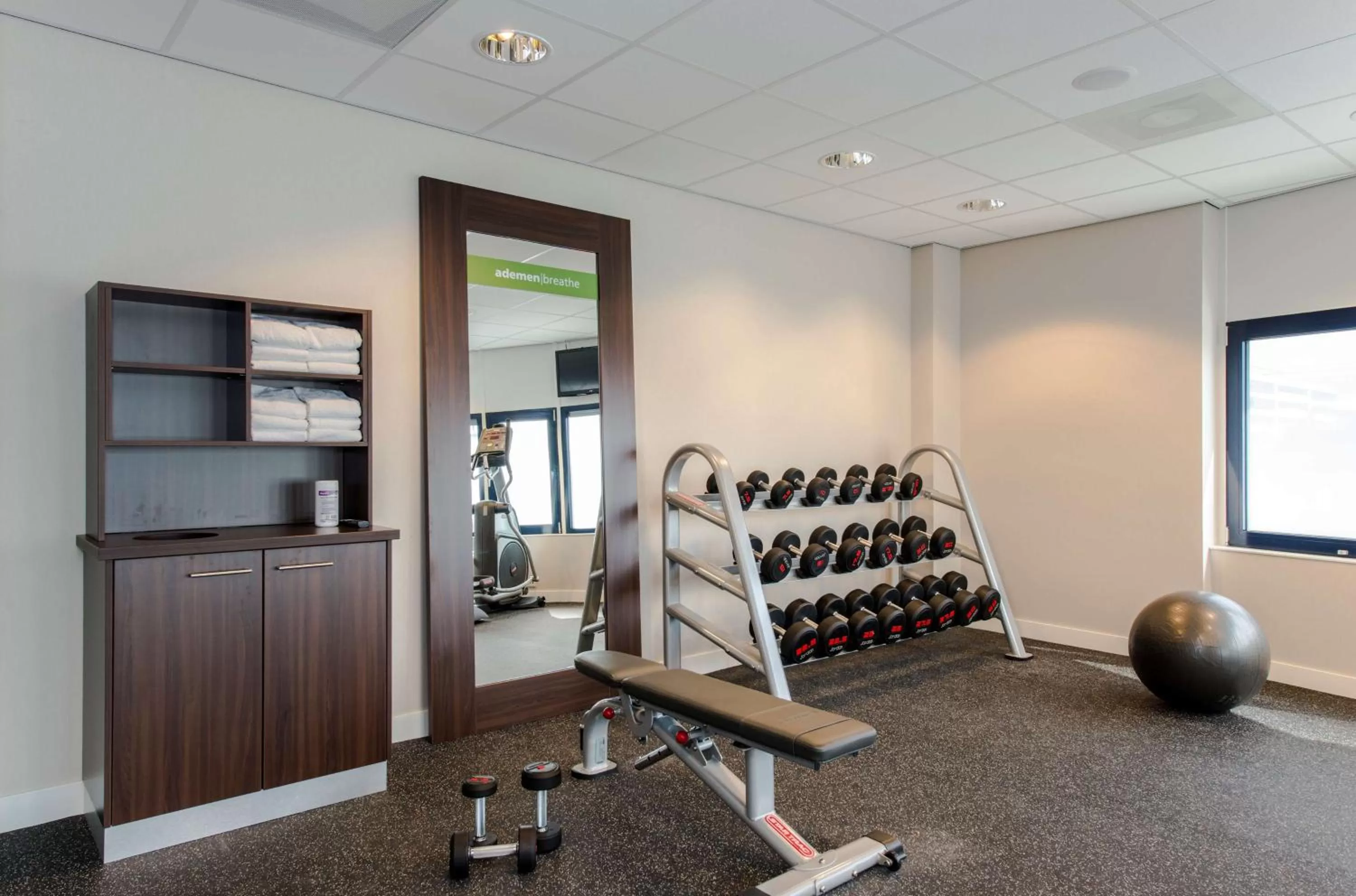 Fitness centre/facilities in Hampton by Hilton Amsterdam Airport Schiphol
