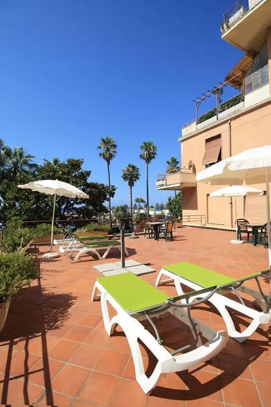 Patio in Hotel Kristina