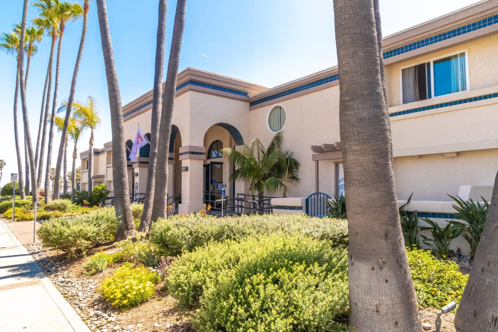 Property building in Southern California Beach Club