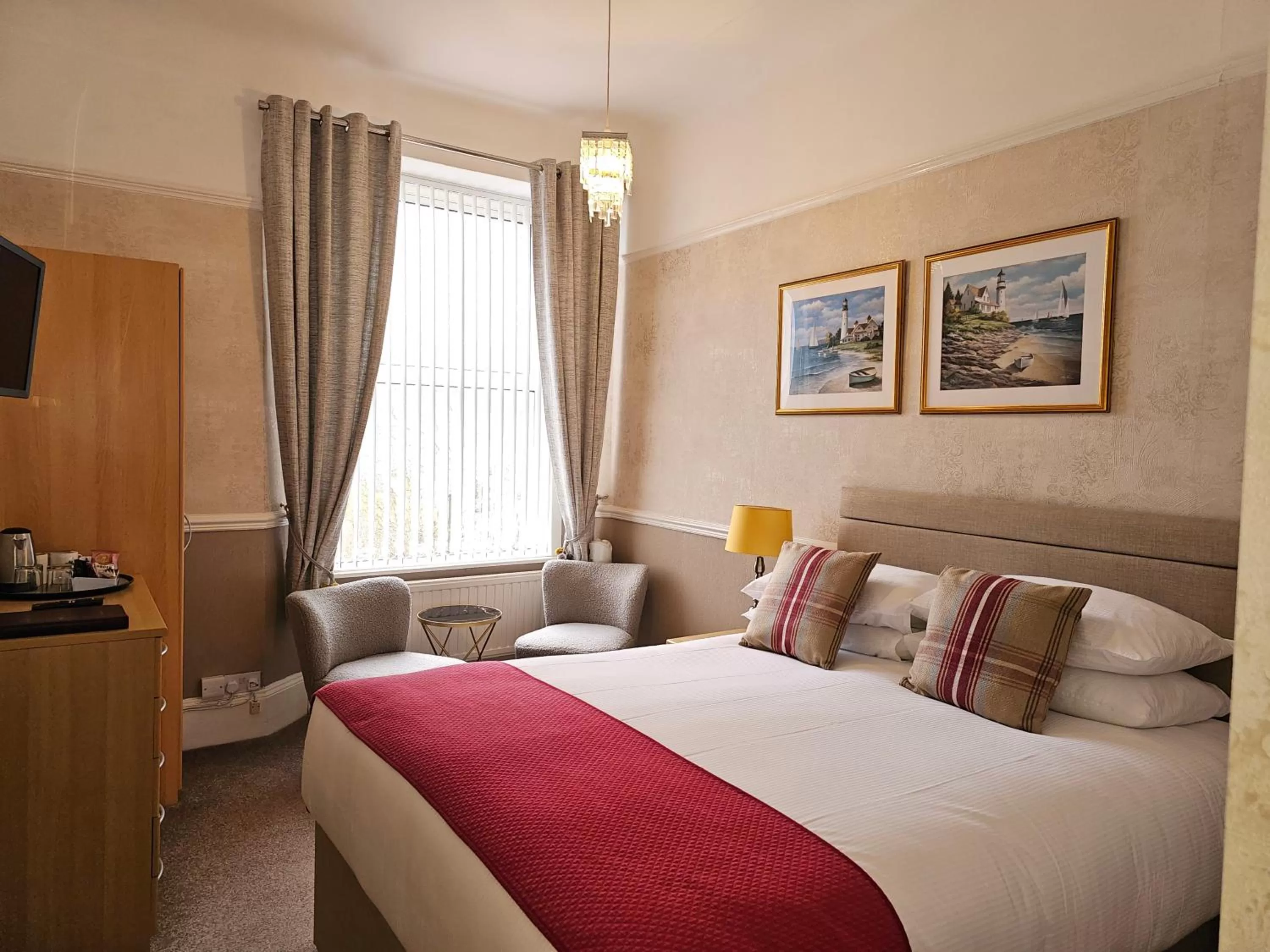 Bedroom, Bed in Melba House