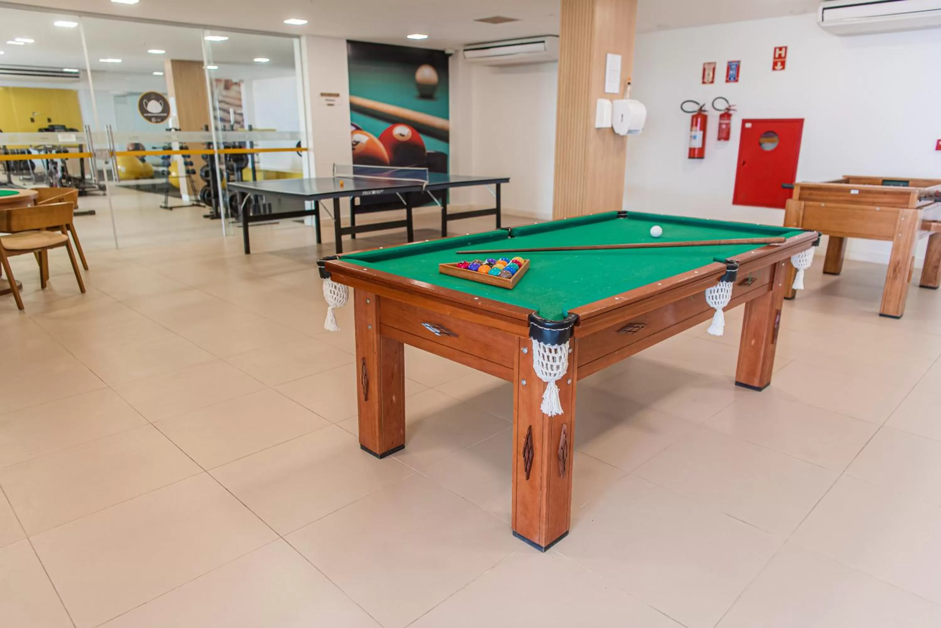 Game Room in Hotel Senac Barreira Roxa