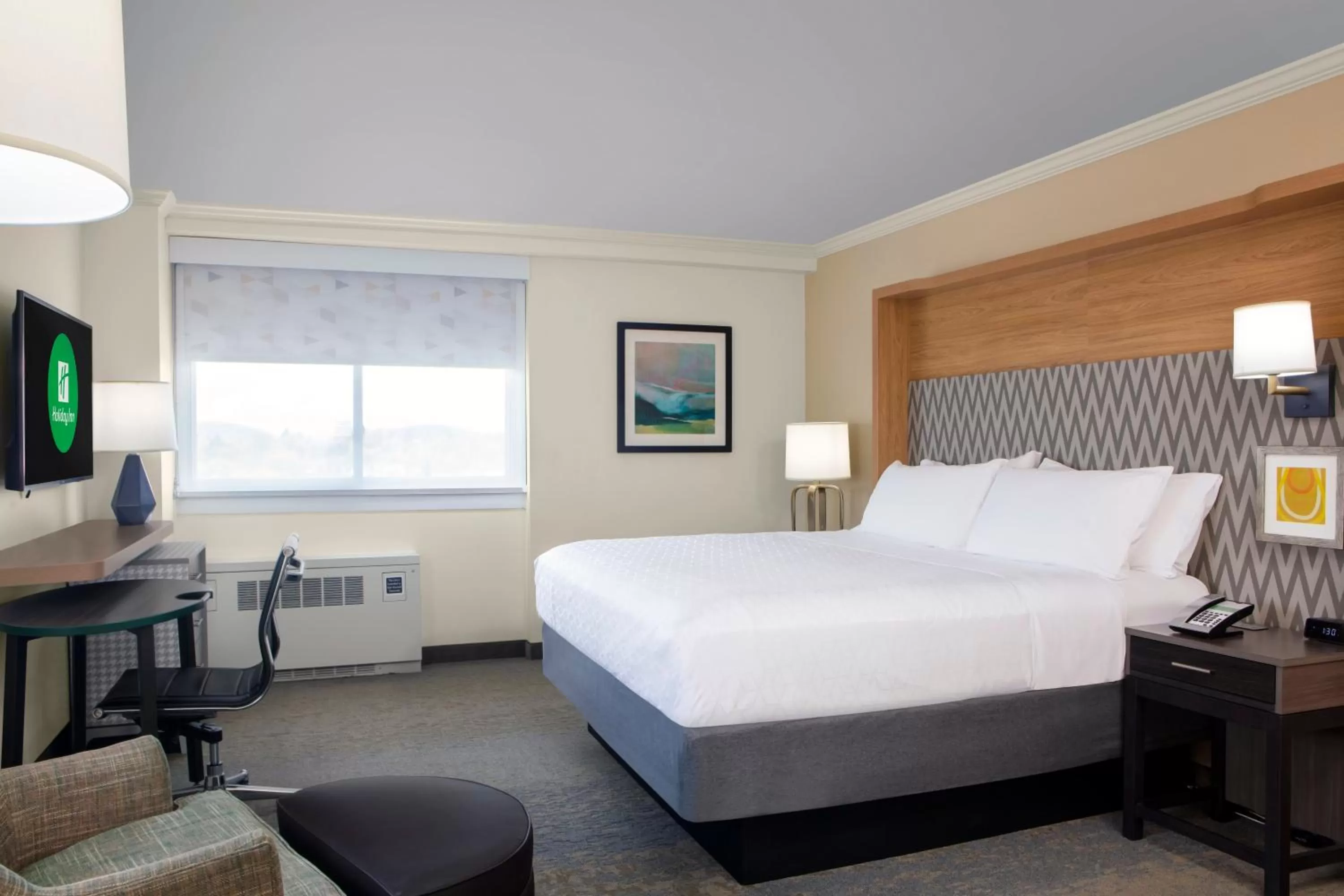 Photo of the whole room, Bed in Holiday Inn Binghamton-Downtown Hawley Street by IHG