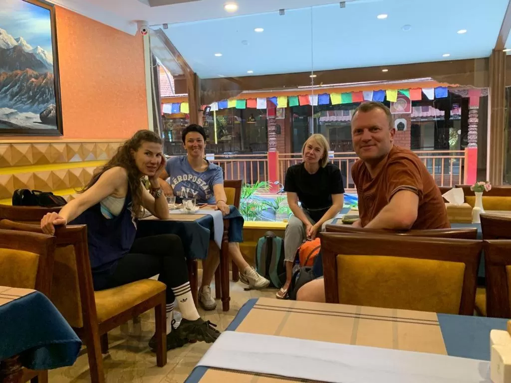 Guests in Grand Yak Boutique Hotel