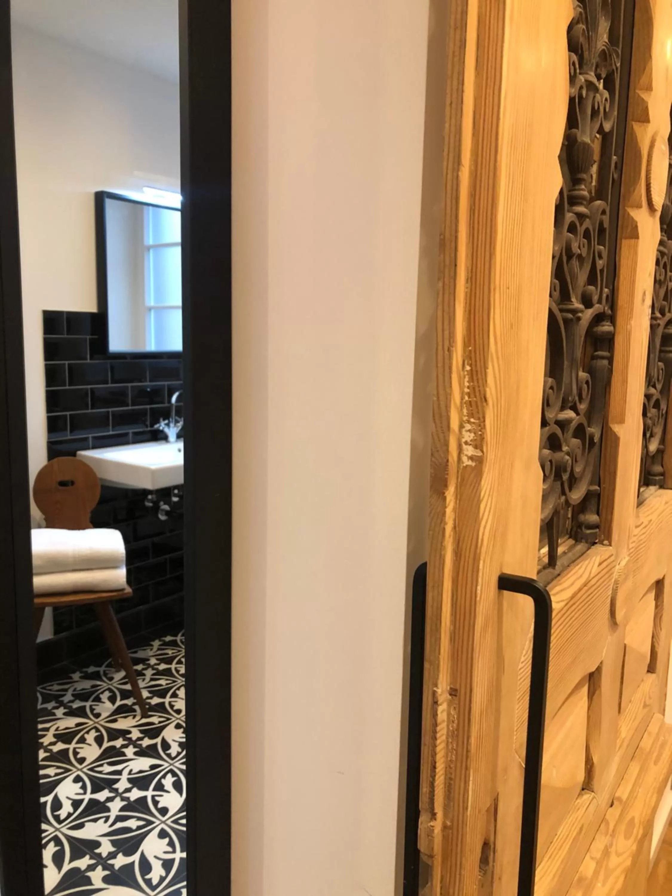 Bathroom, Bed in der Gänsbühl auf der Stadtmauer