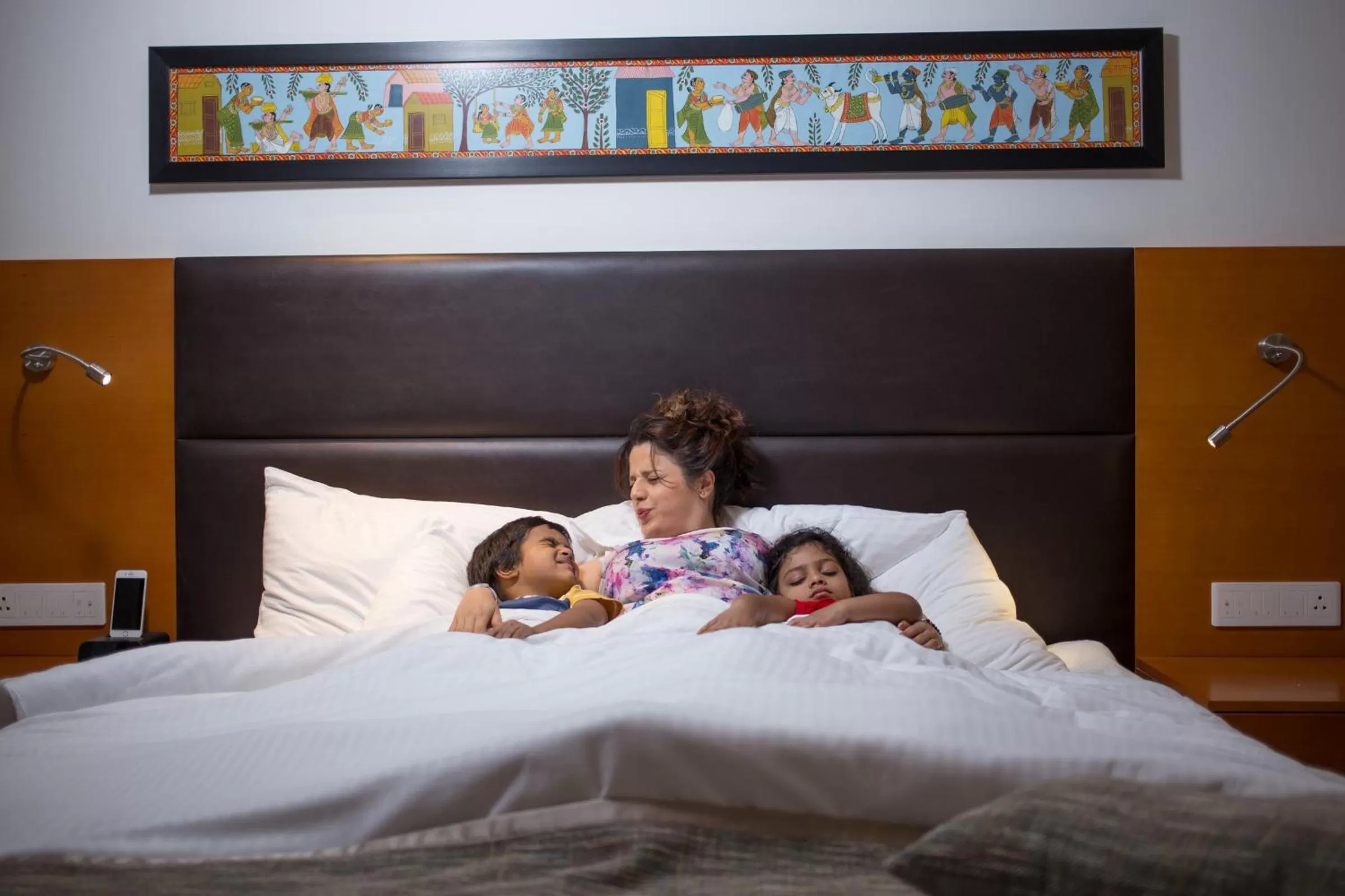 Family, Bed in Mercure Hyderabad KCP Banjara Hills, An Accor Hotel