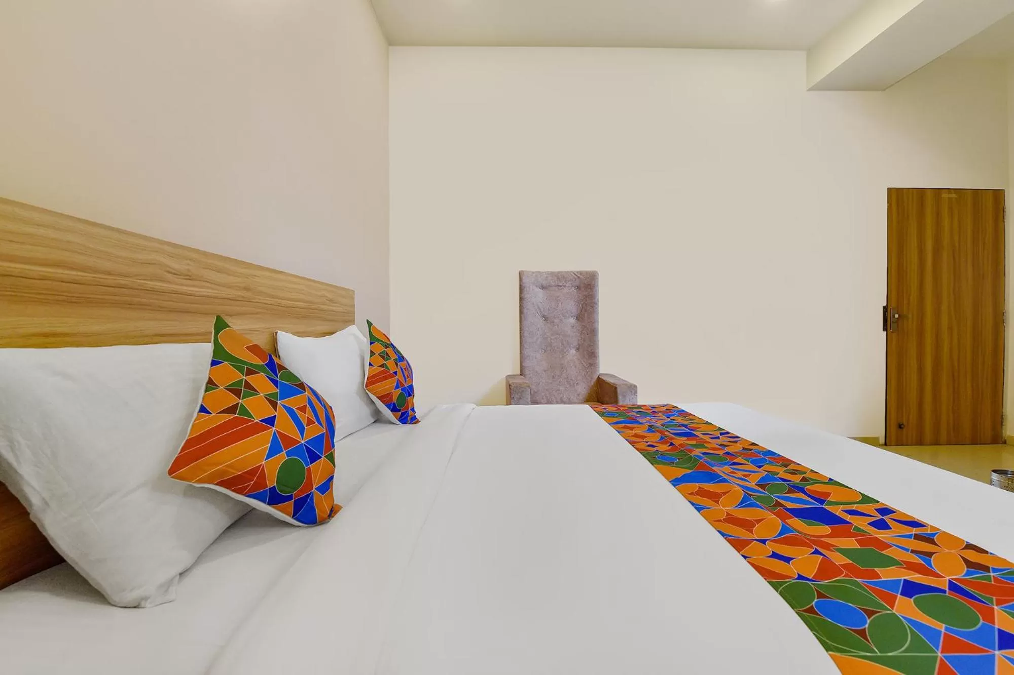 Bed in FabHotel Oxus