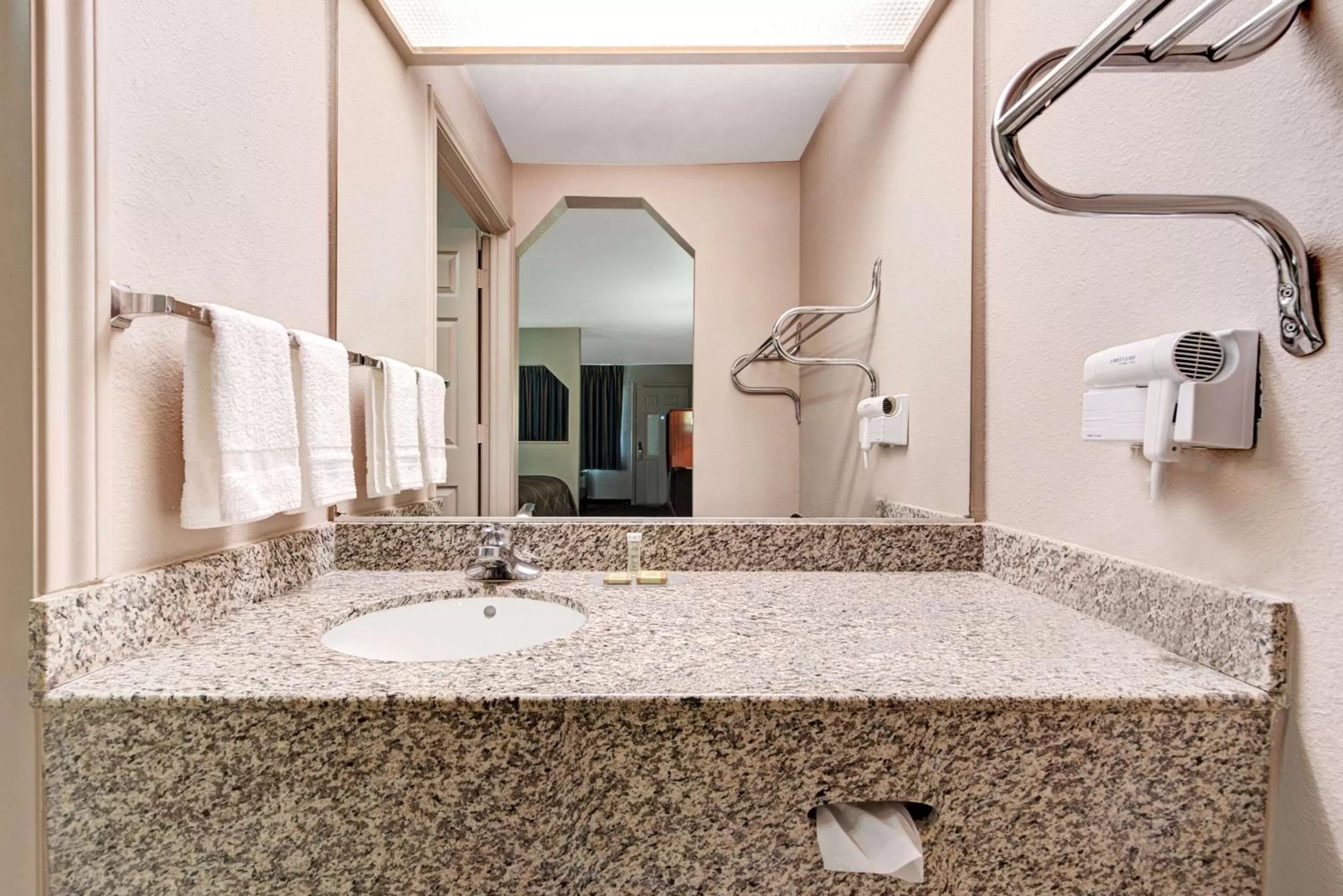 On site in Super 8 by Wyndham Richardson Dallas