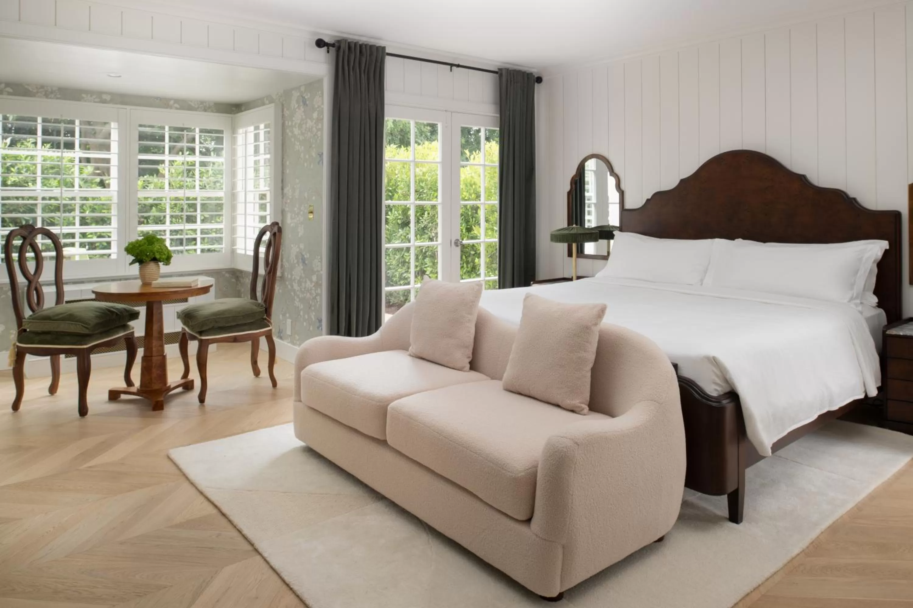 Bed in The Inn at Rancho Santa Fe