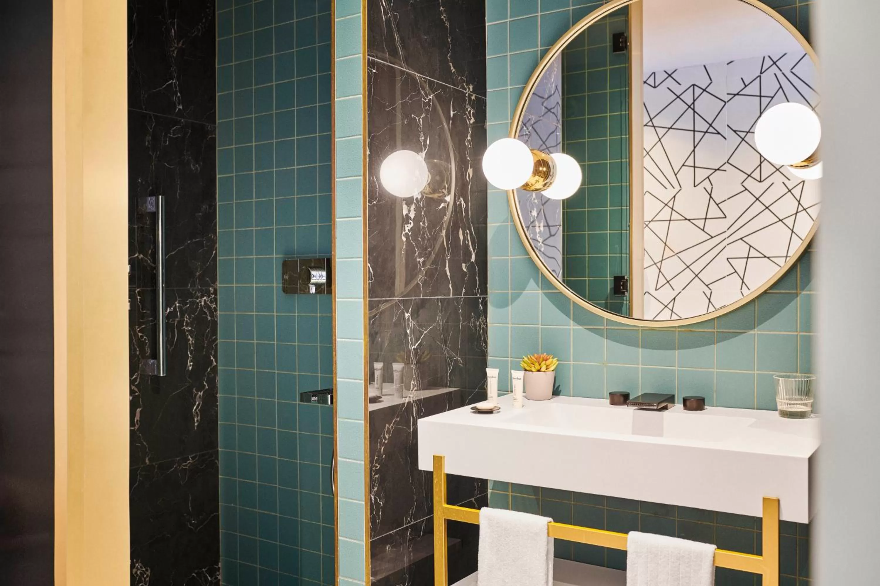 Bathroom in Grand Hyatt Barcelona