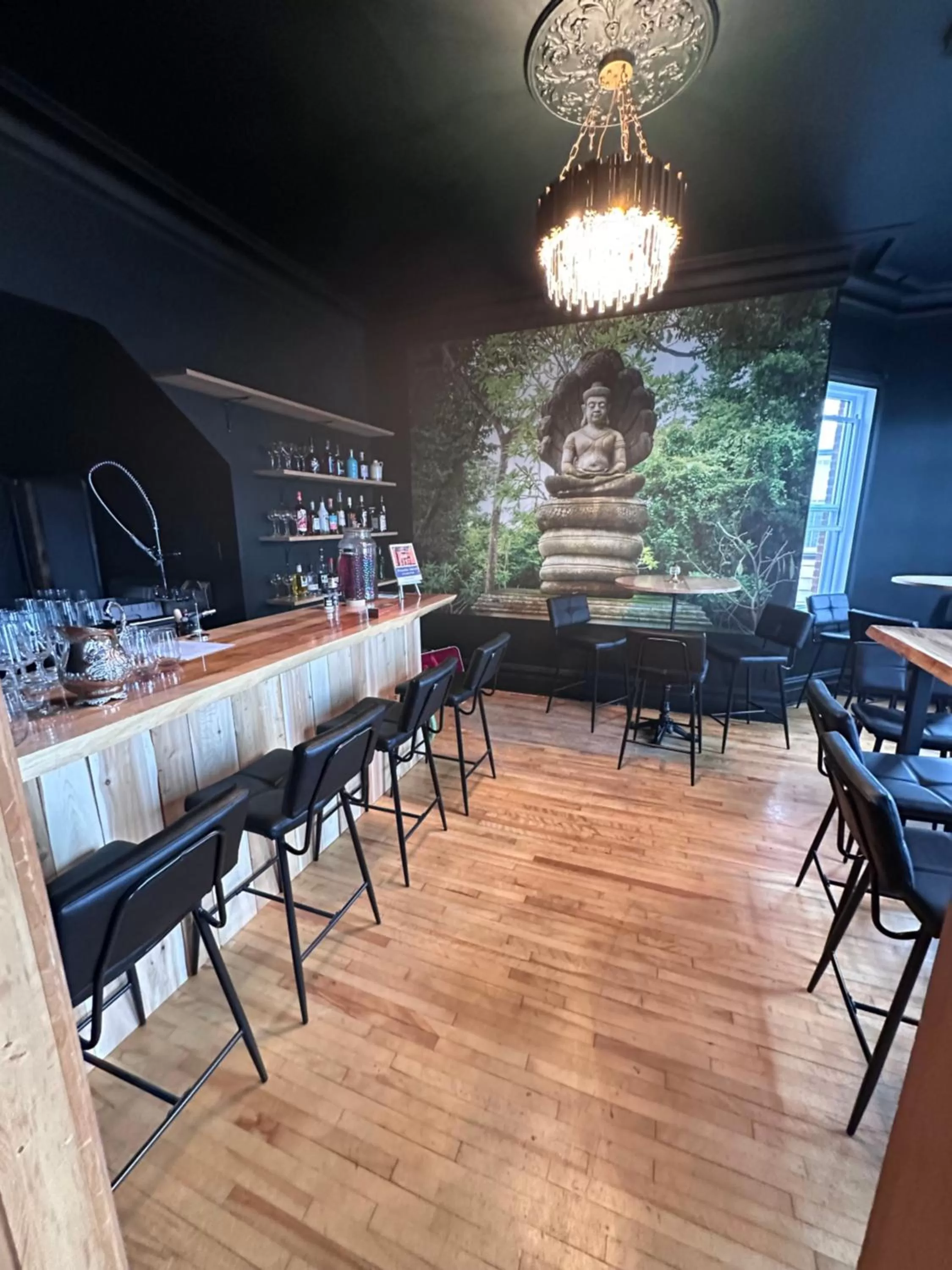 Lounge or bar, Lounge/Bar in Gîte et Bistro Jazz Namasté