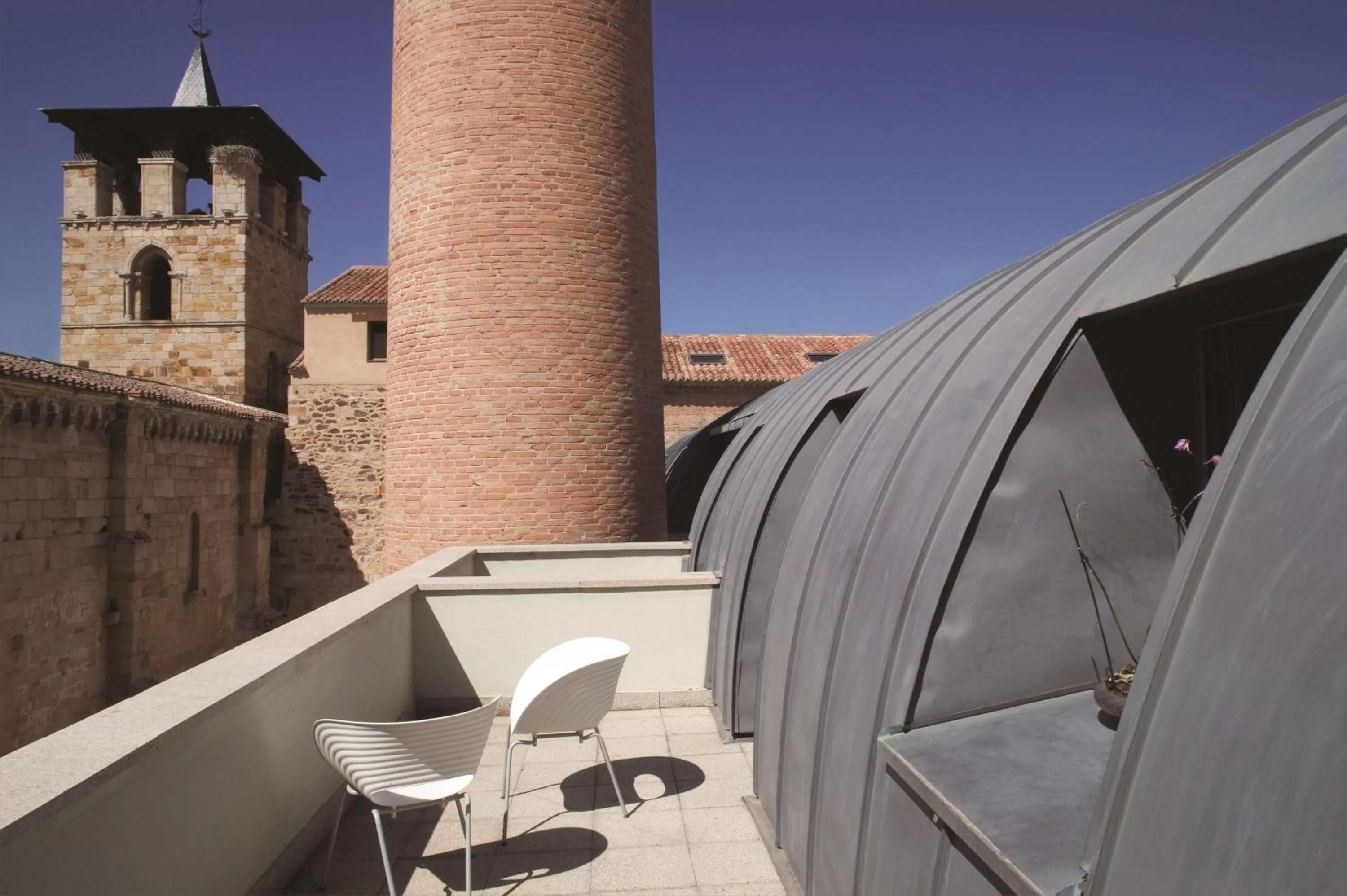 Balcony/Terrace in NH Zamora Palacio del Duero
