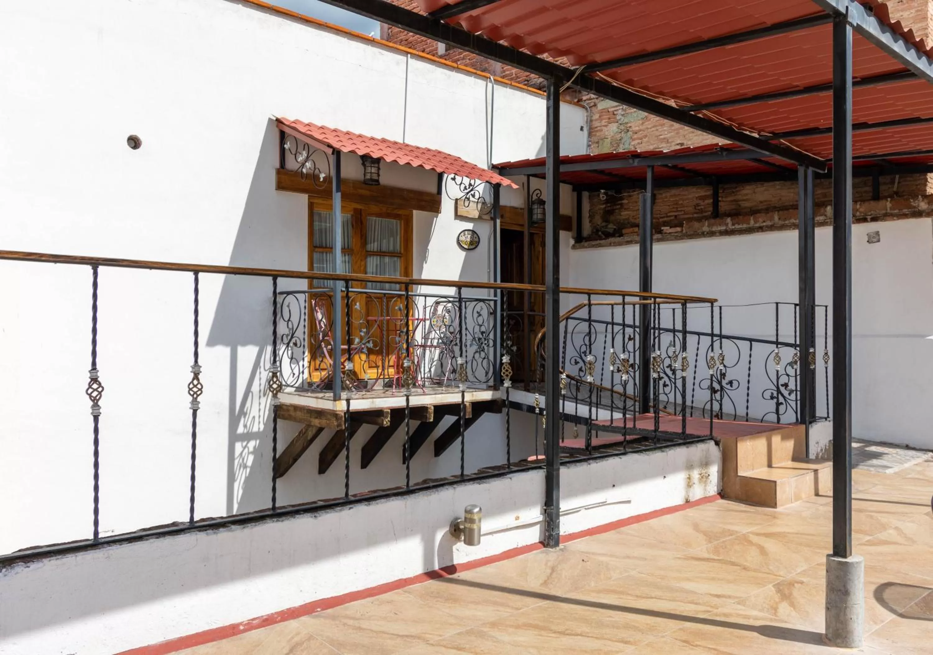 Balcony/Terrace in Hotel Casa Sangre de Cristo