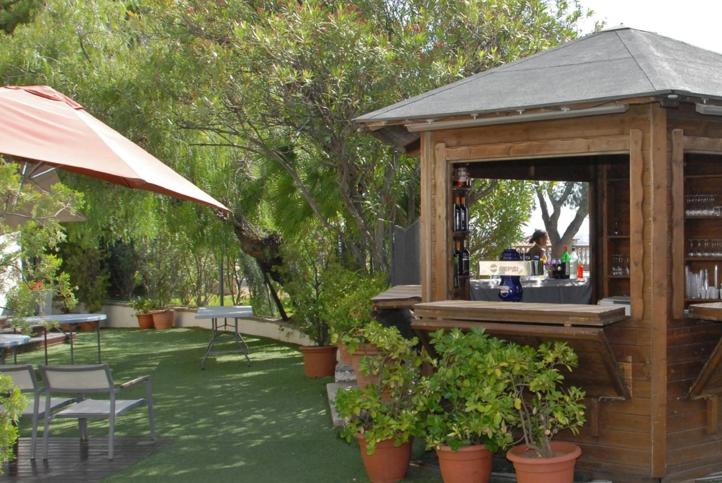 Facade/entrance in Hotel El Castell