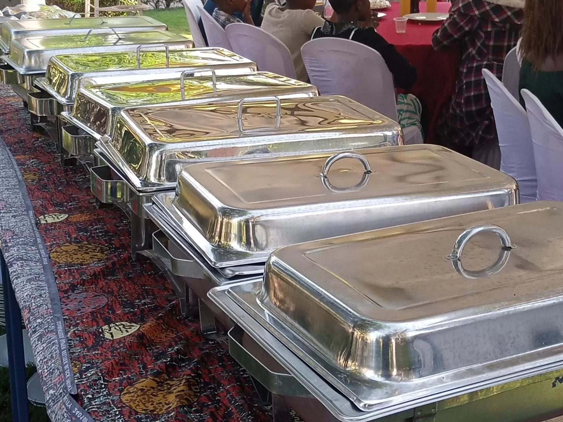 Buffet breakfast in Africa Lodge Arusha