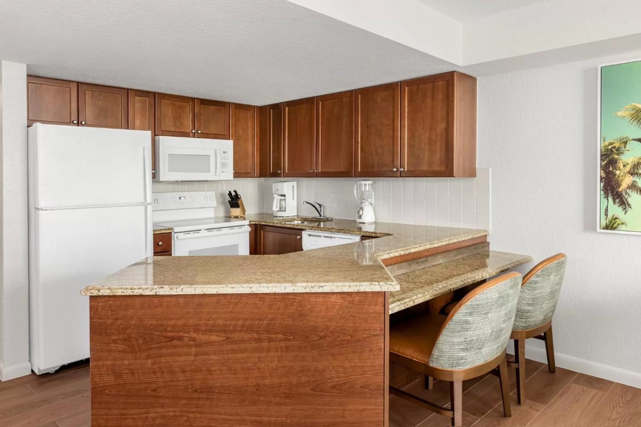 Food and drinks in Club Wyndham Santa Barbara