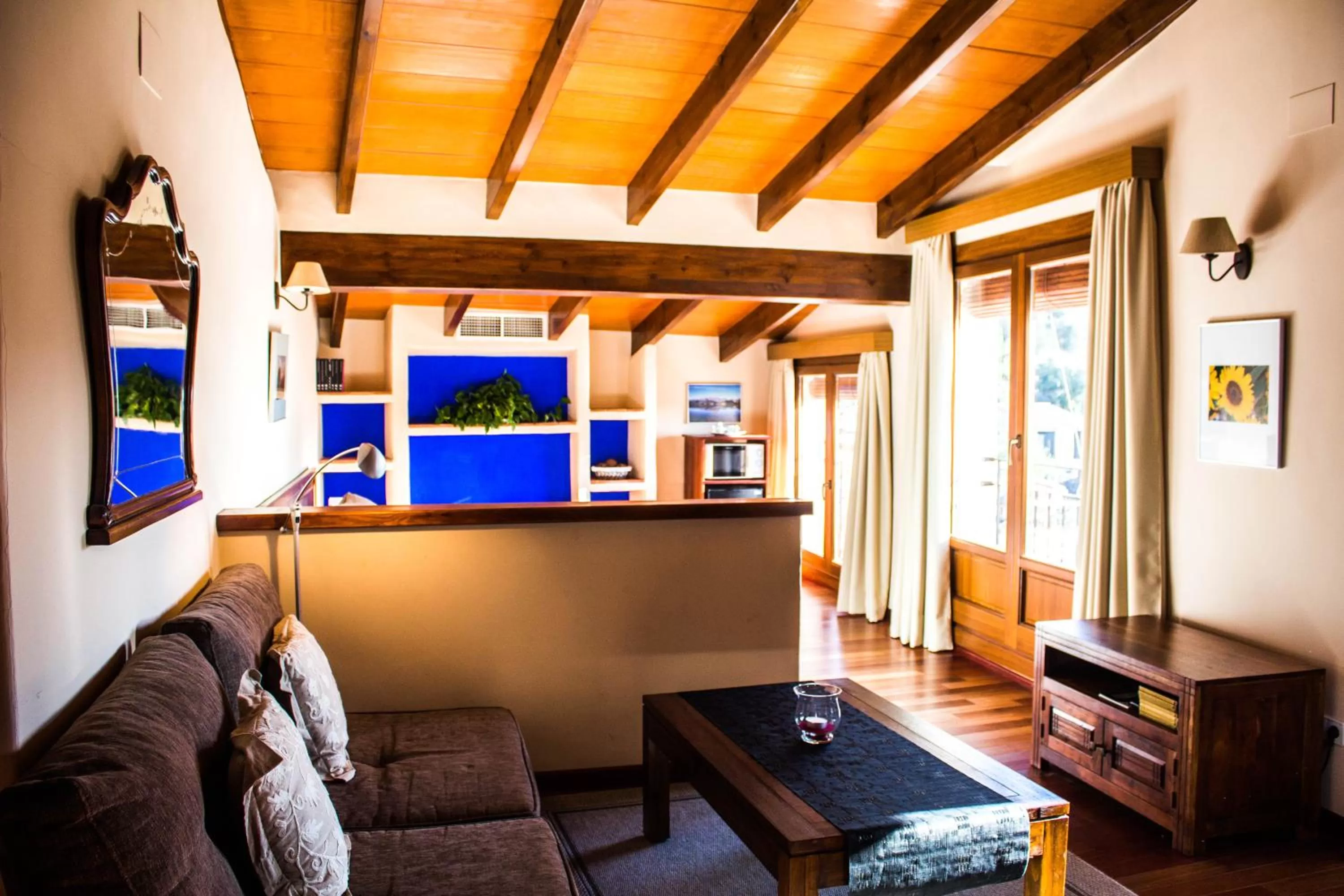 Seating area in La Font D'Alcala