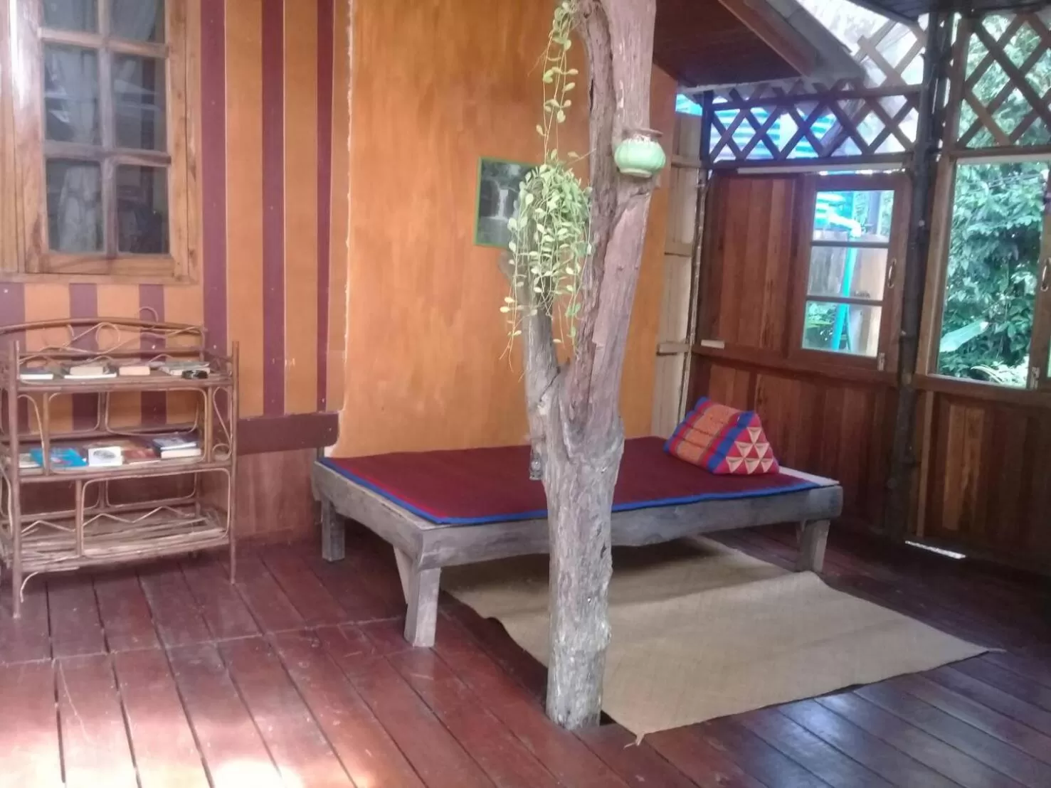 Living room, Bed in Koh Kood Little Hut