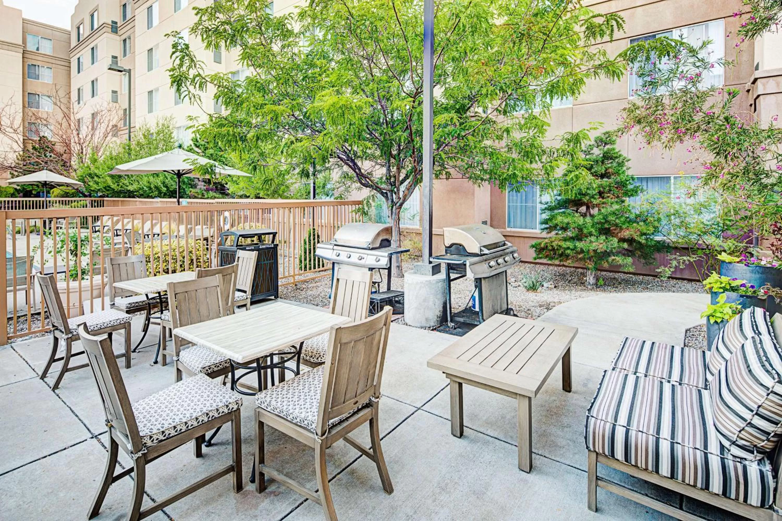 Patio in Homewood Suites by Hilton Albuquerque Uptown