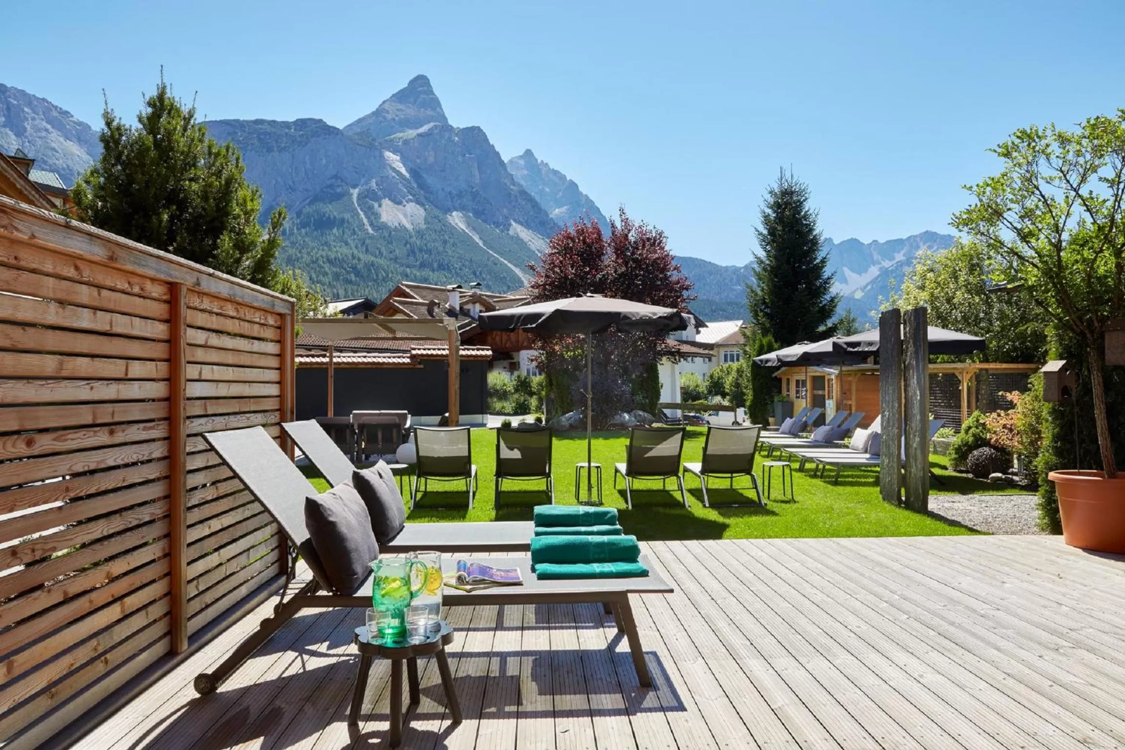 Balcony/Terrace in der grüne Baum Mountain Boutique Hotel
