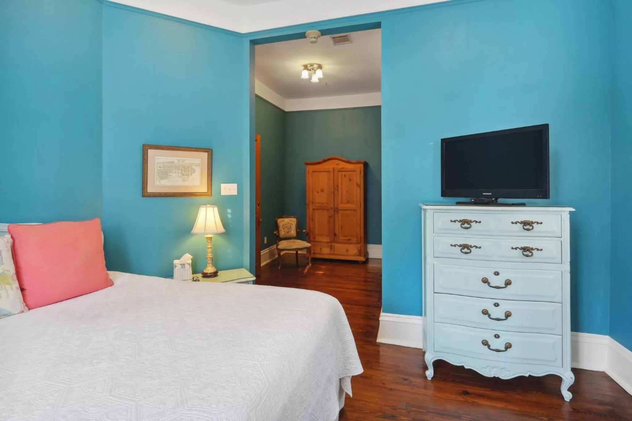 Bed in Maison Perrier Bed & Breakfast