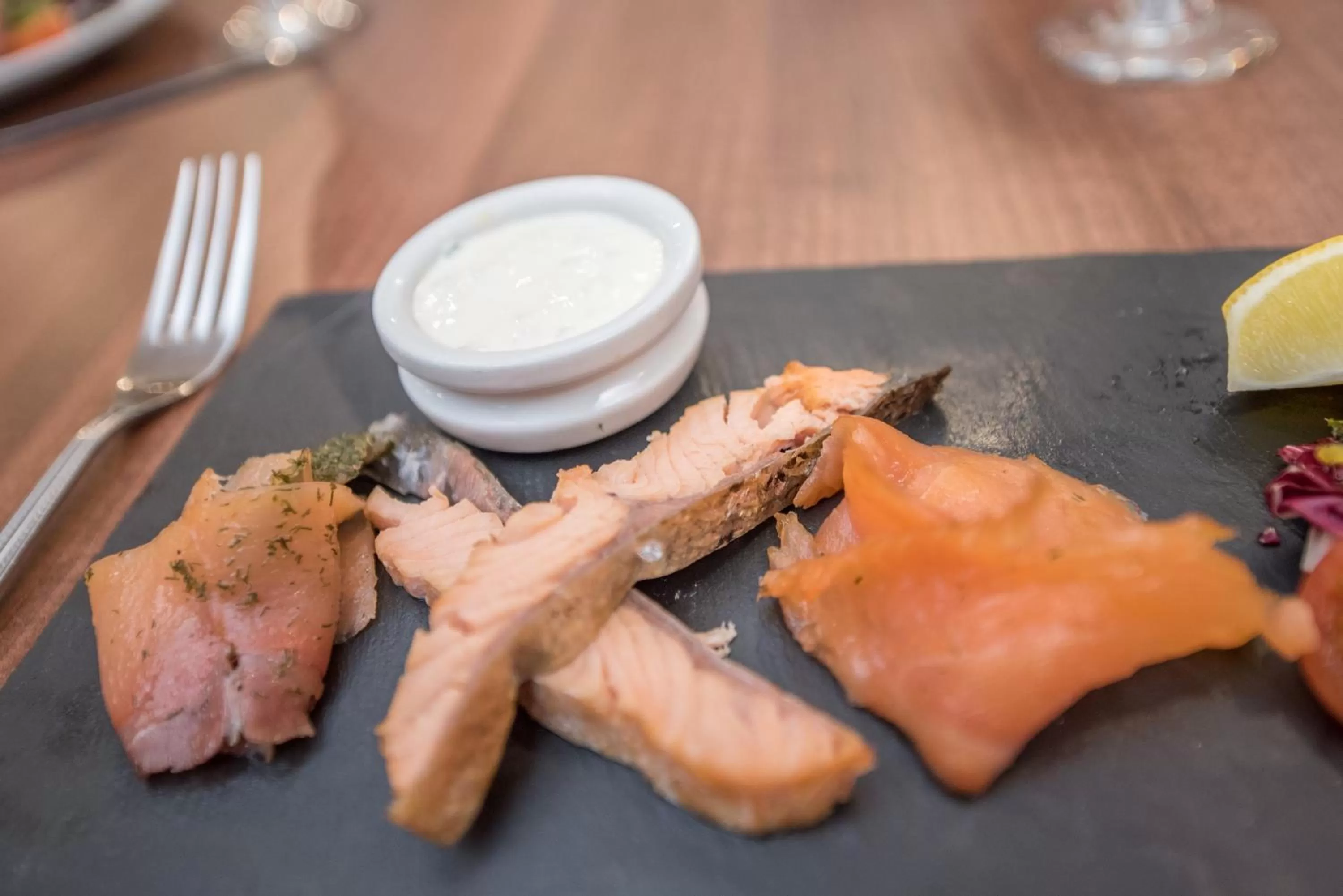 Food close-up in Alexandra Hotel