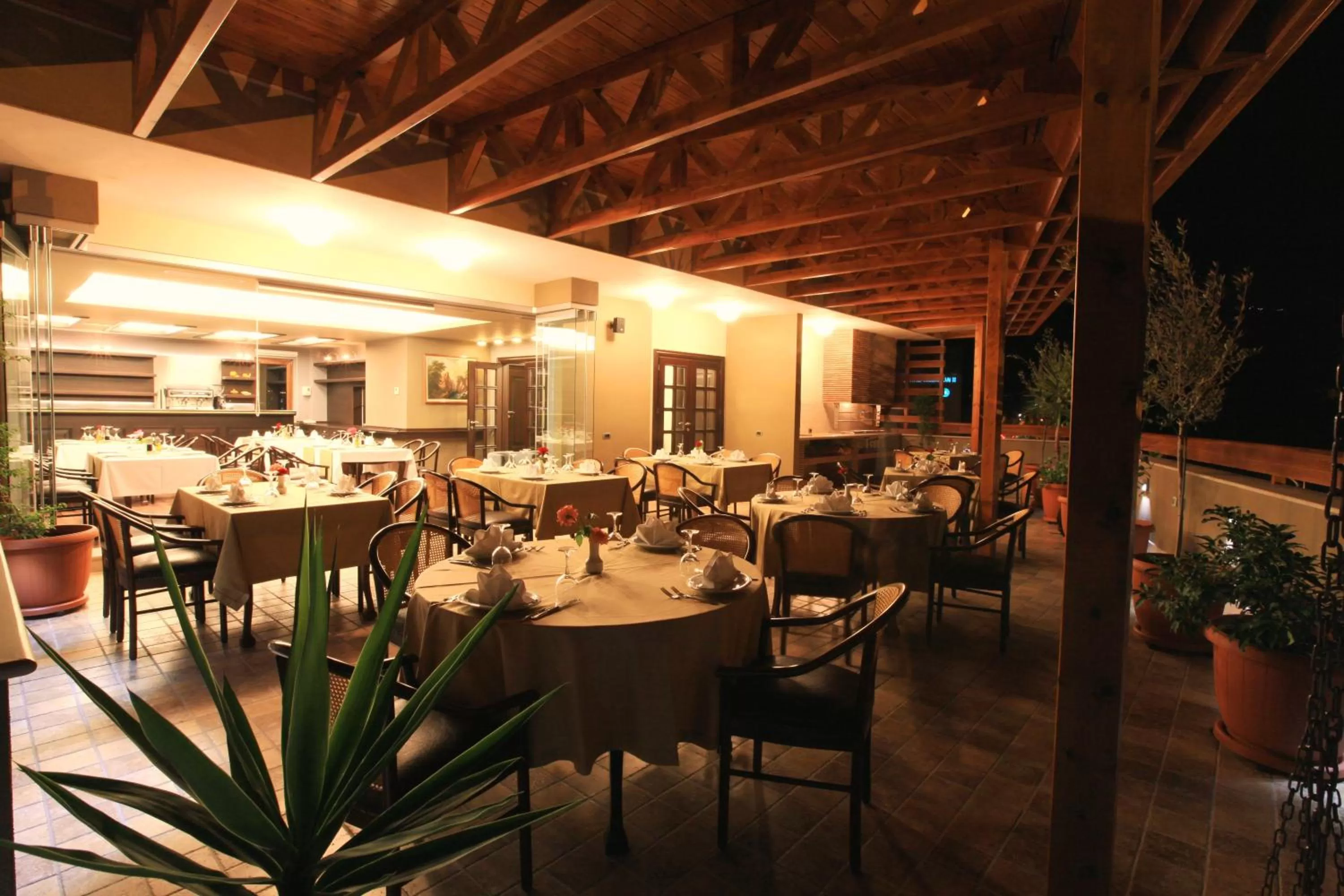 Restaurant/places to eat in Hotel Victoria Tirana