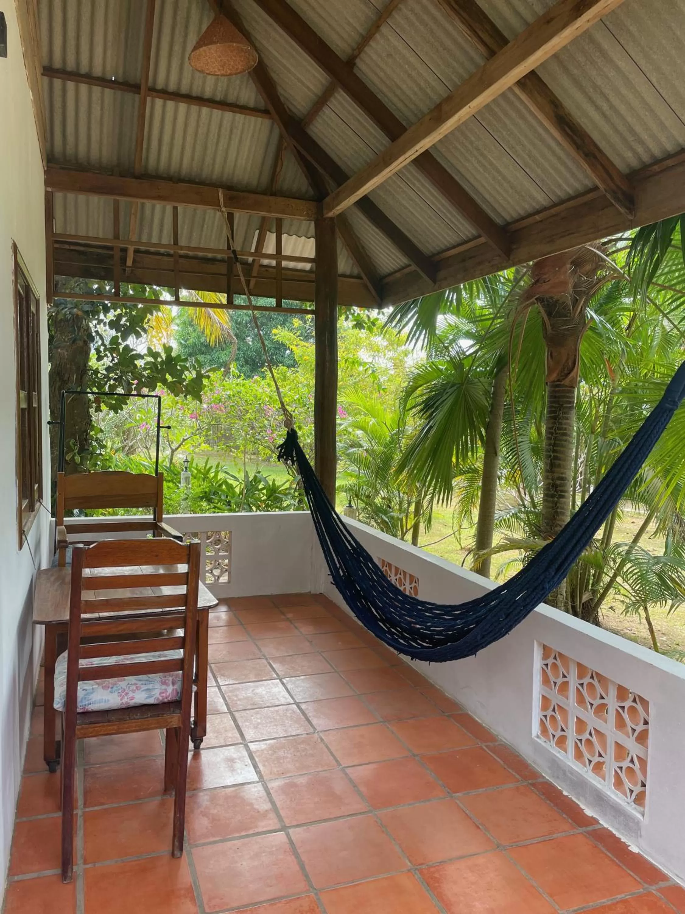 Patio in Kep Lodge