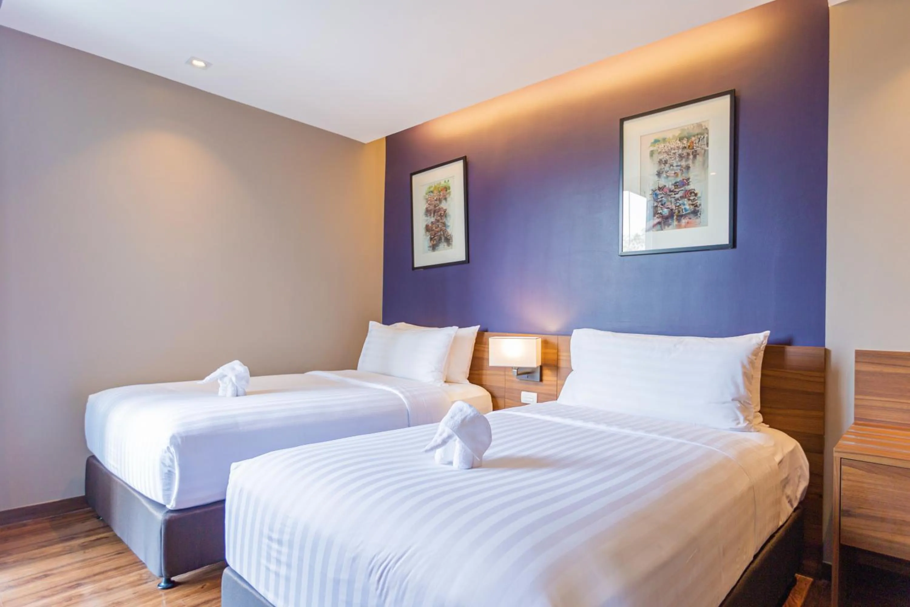 Bedroom, Bed in Amp Am House Bangkok Hotel