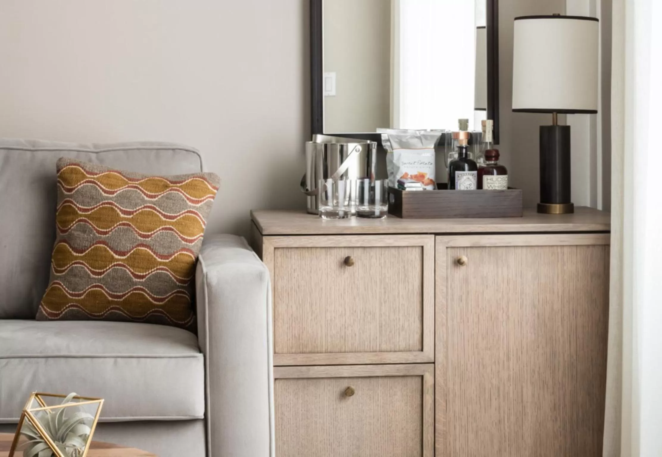 Living room in HGU New York