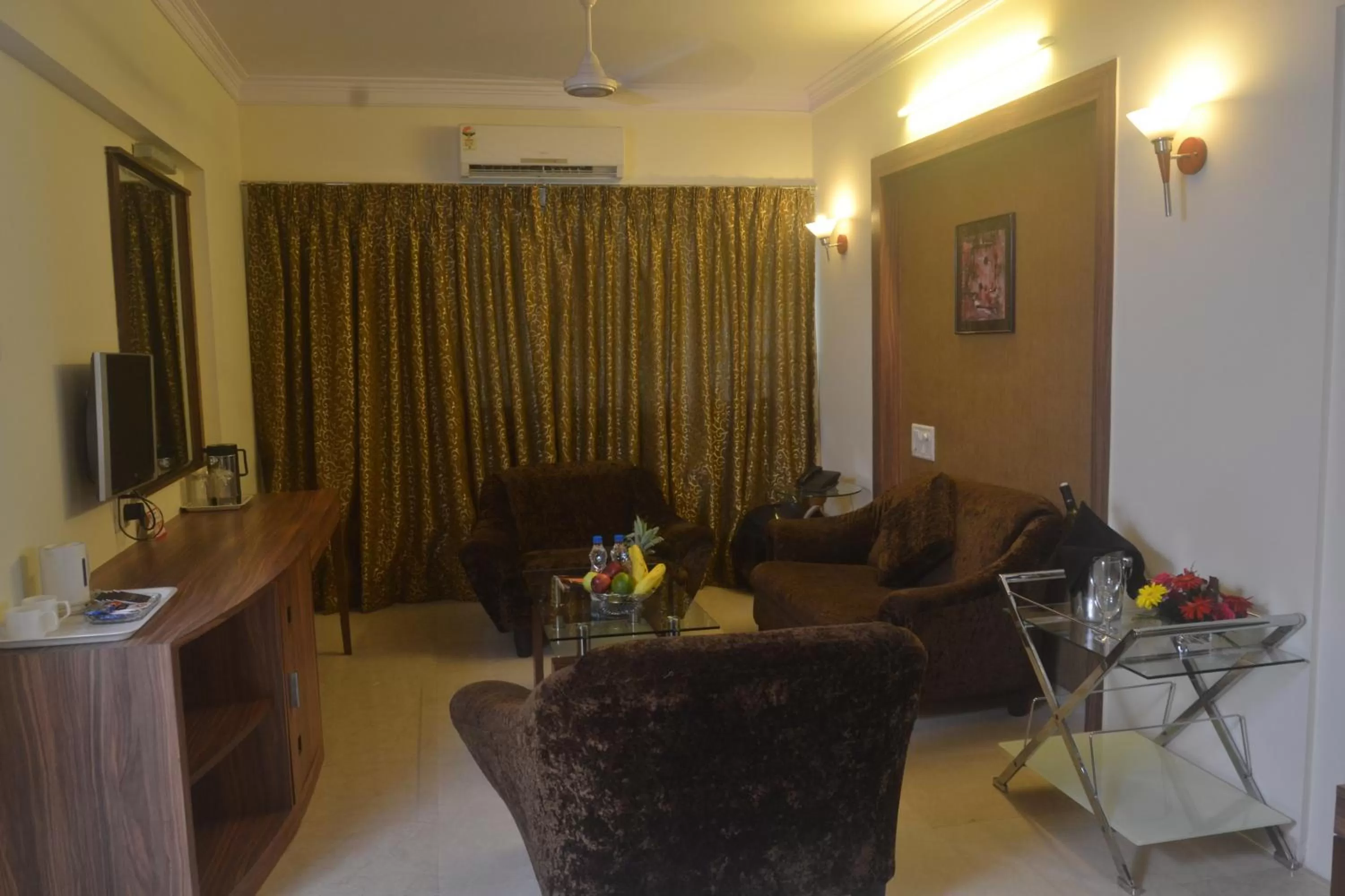 Living room in Hotel Plaza