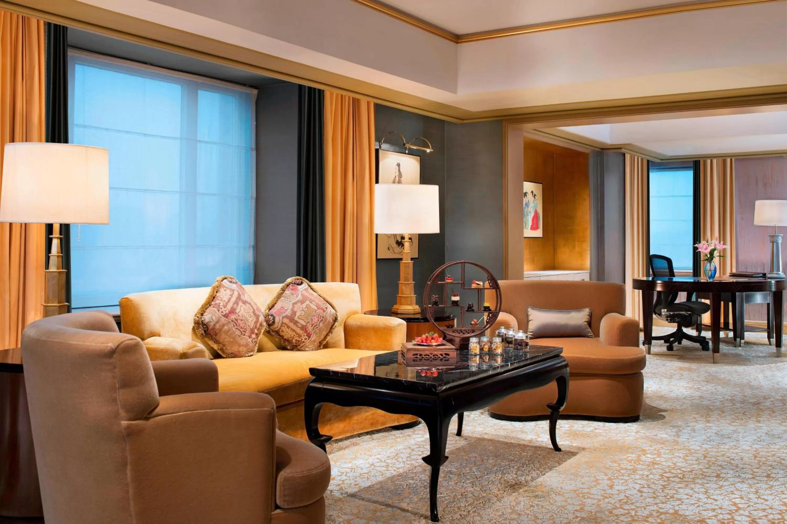 Living room in The St. Regis Beijing