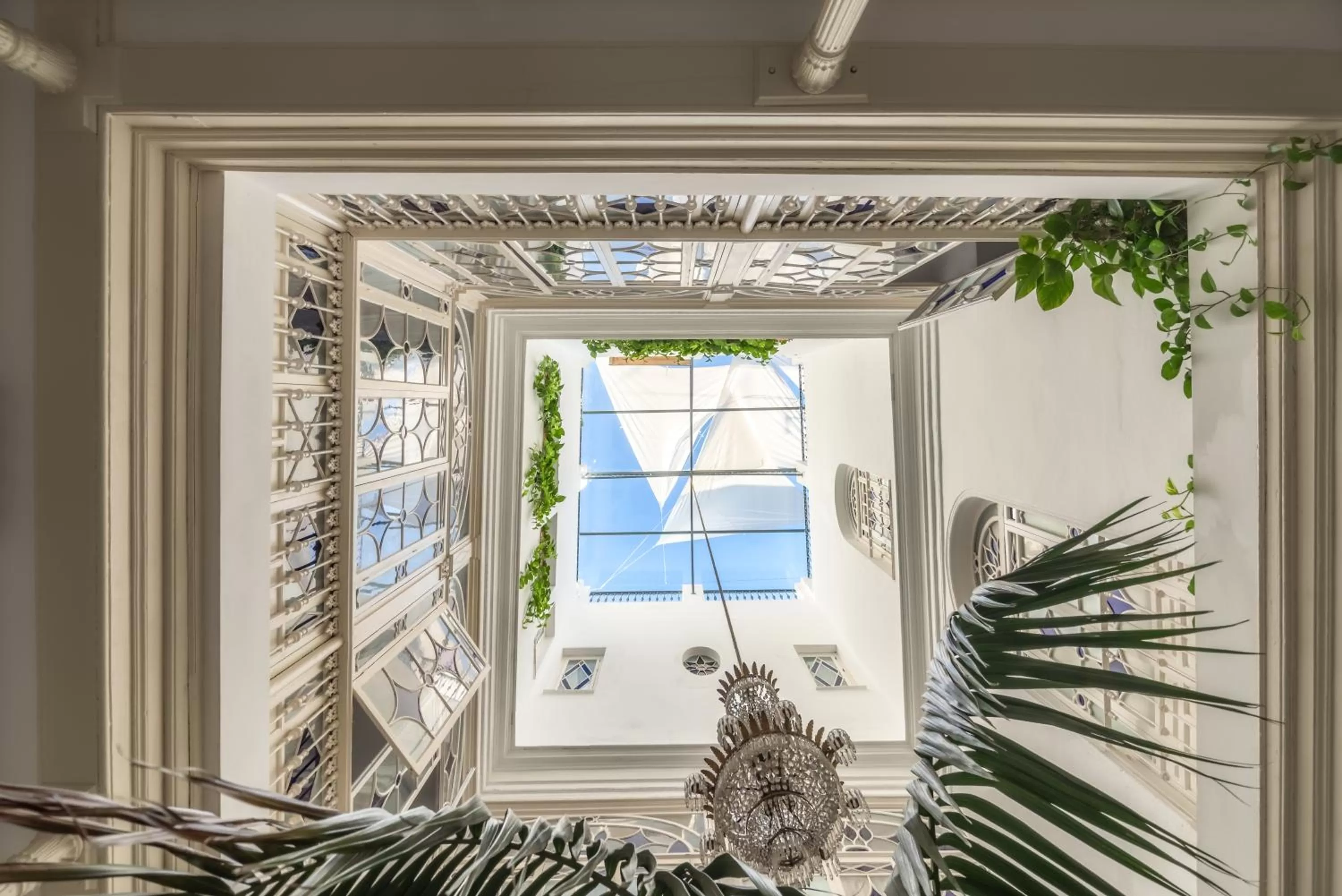 Patio in Hotel Boutique Casa de Colón