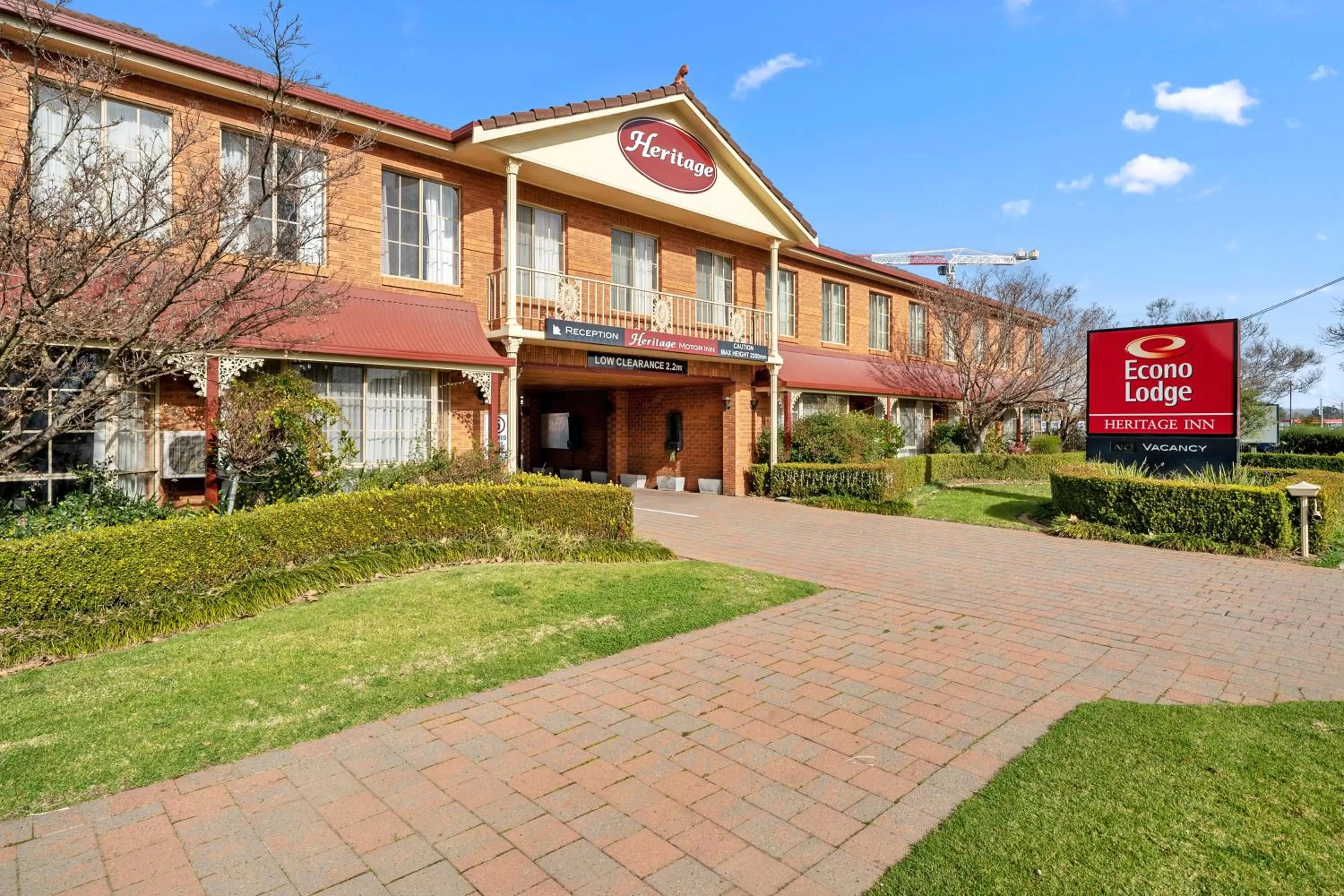 Facade/entrance in Comfort Inn Heritage Wagga