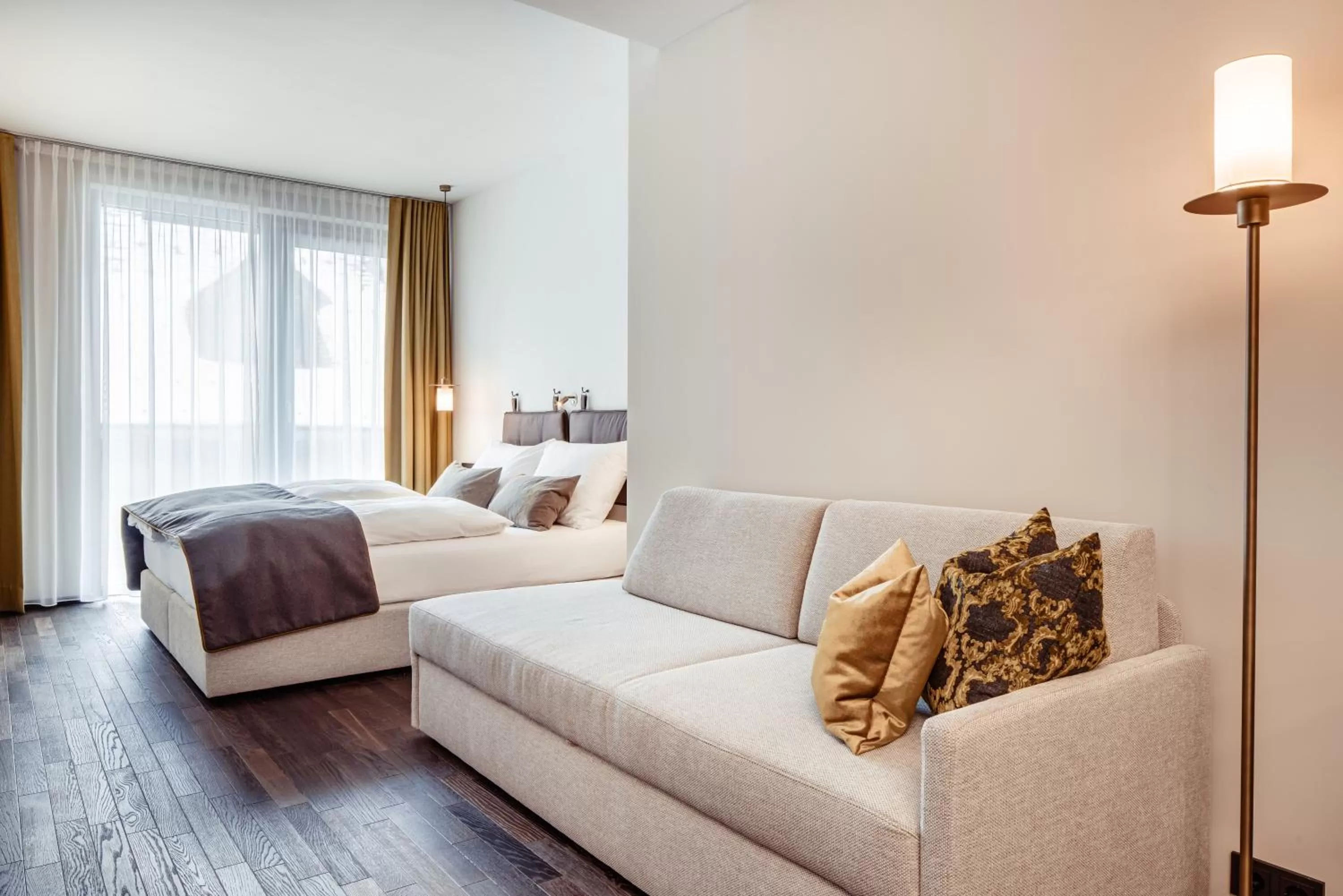 Bed in Boutique Hotel das TSCHOFEN