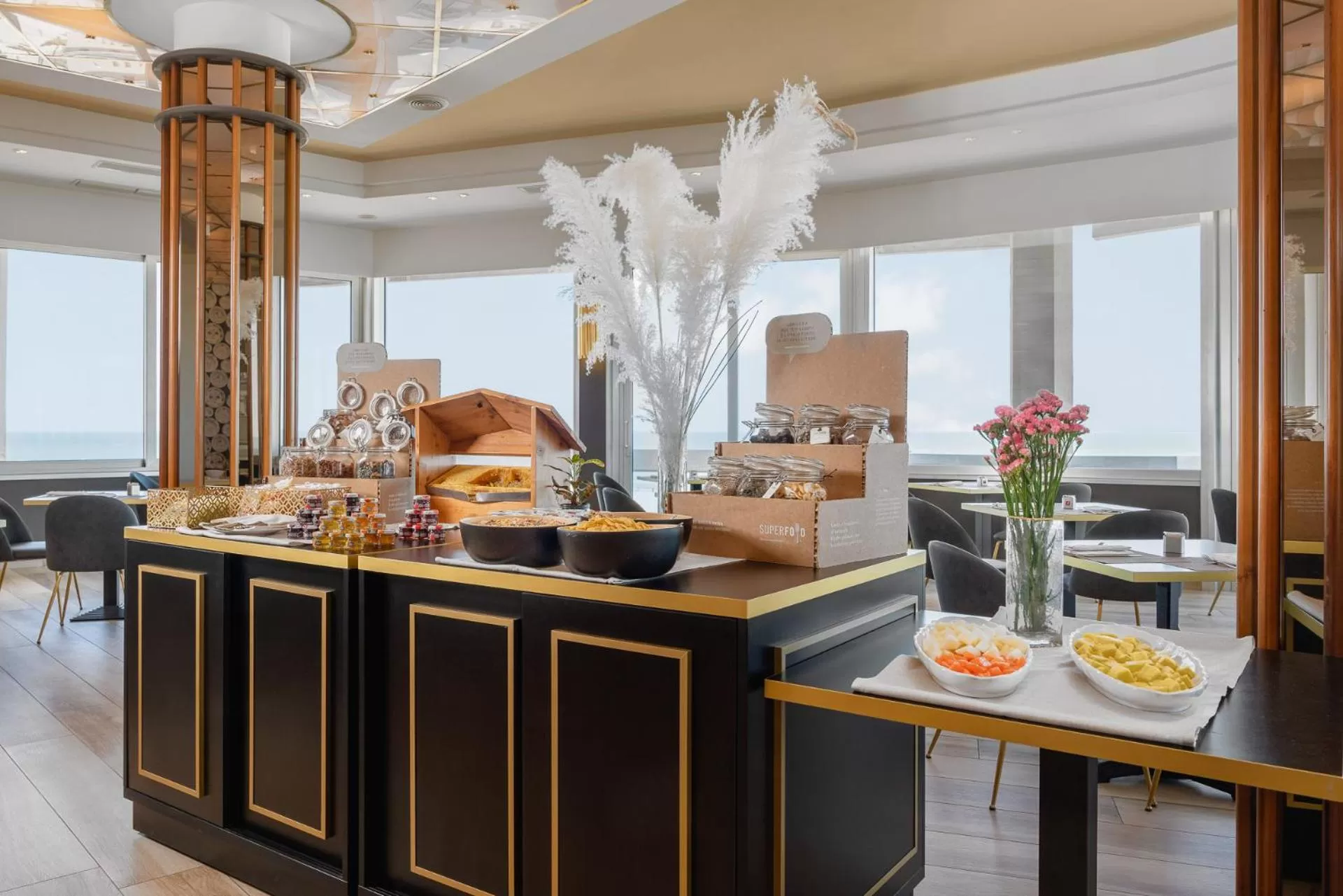 Buffet breakfast in Hotel Imperiale Rimini & SPA