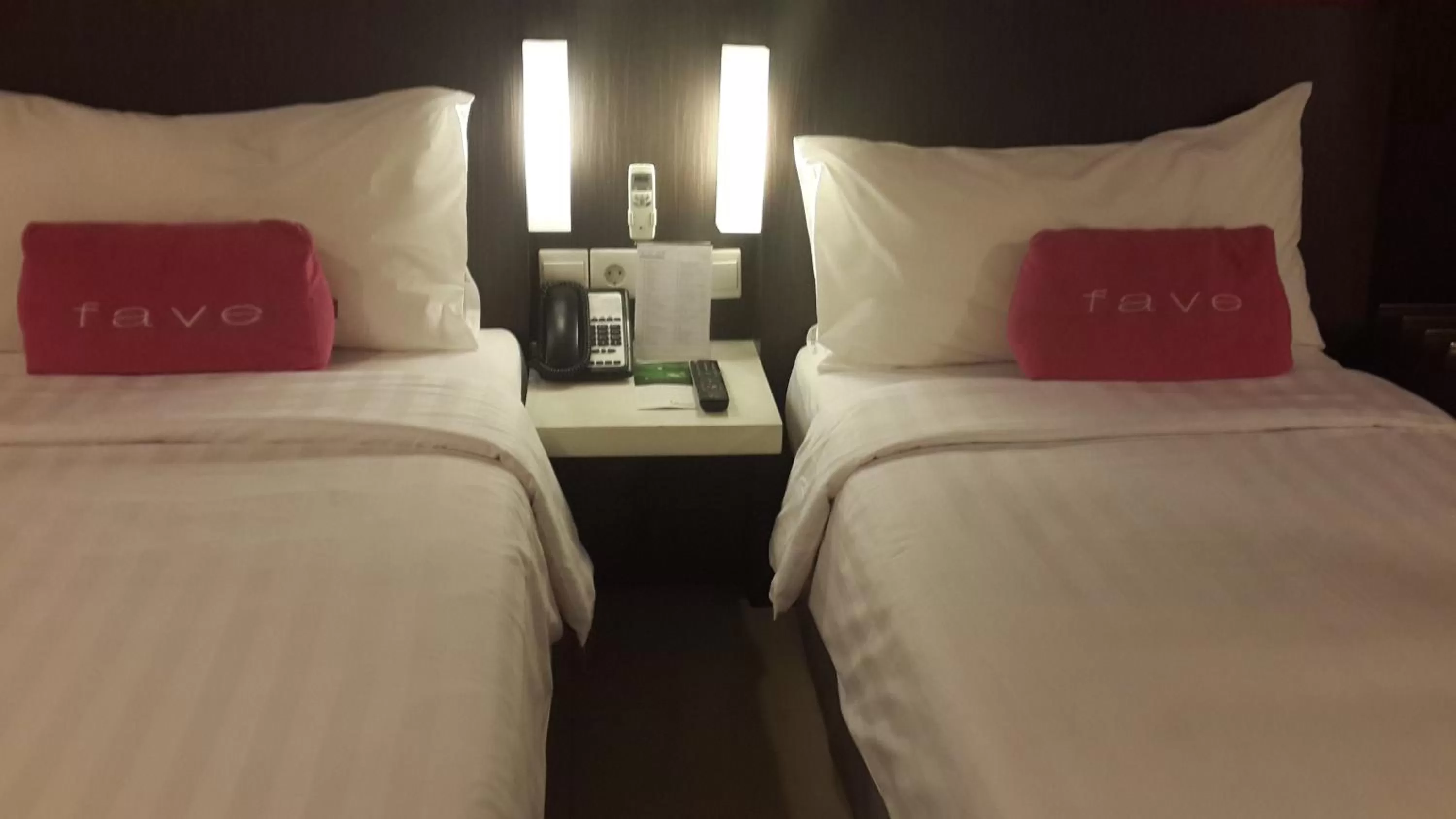 Decorative detail, Bed in favehotel Pluit Junction