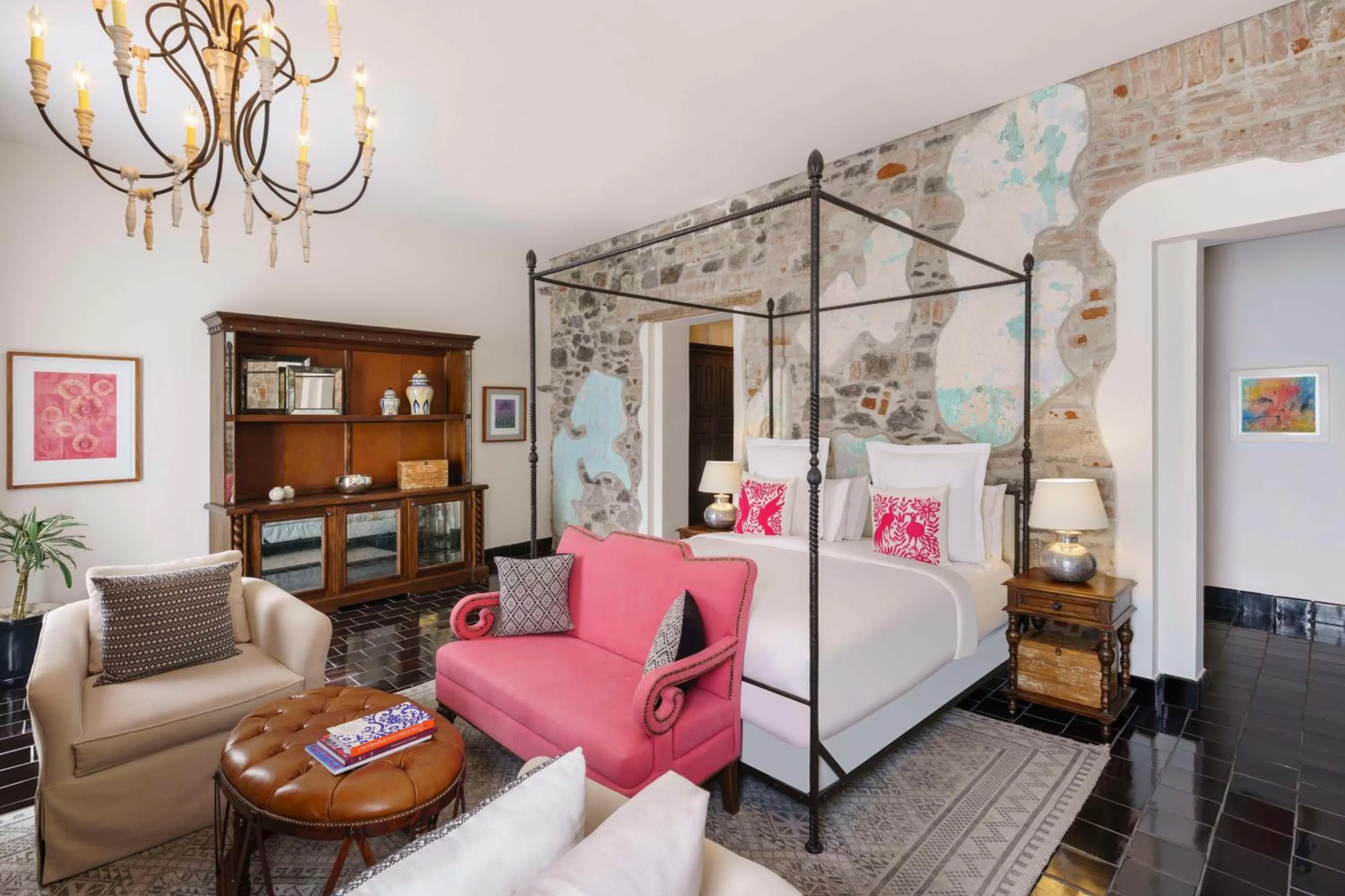 Bedroom in Banyan Tree Puebla