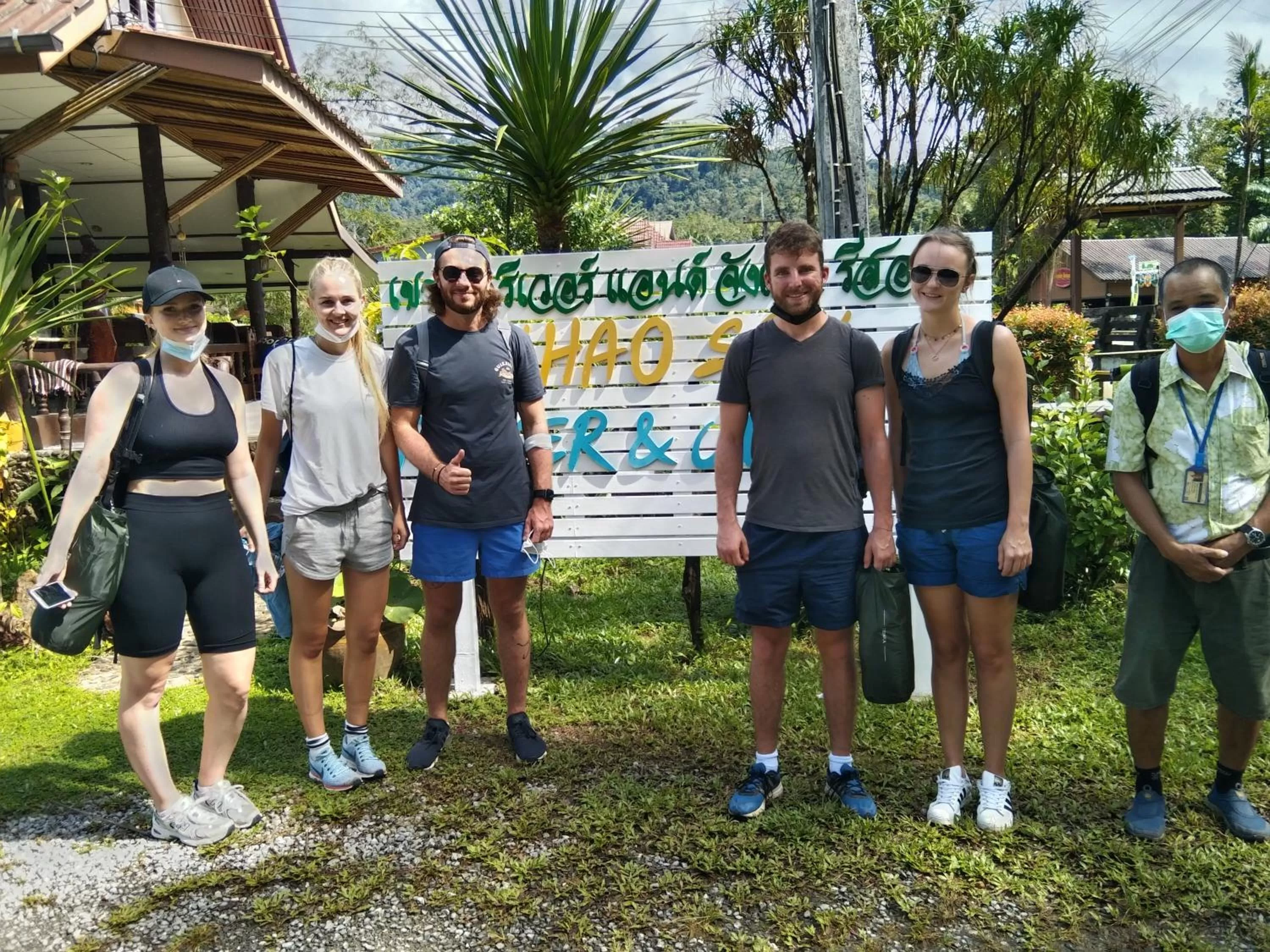 People in Khao Sok River & Jungle Resort